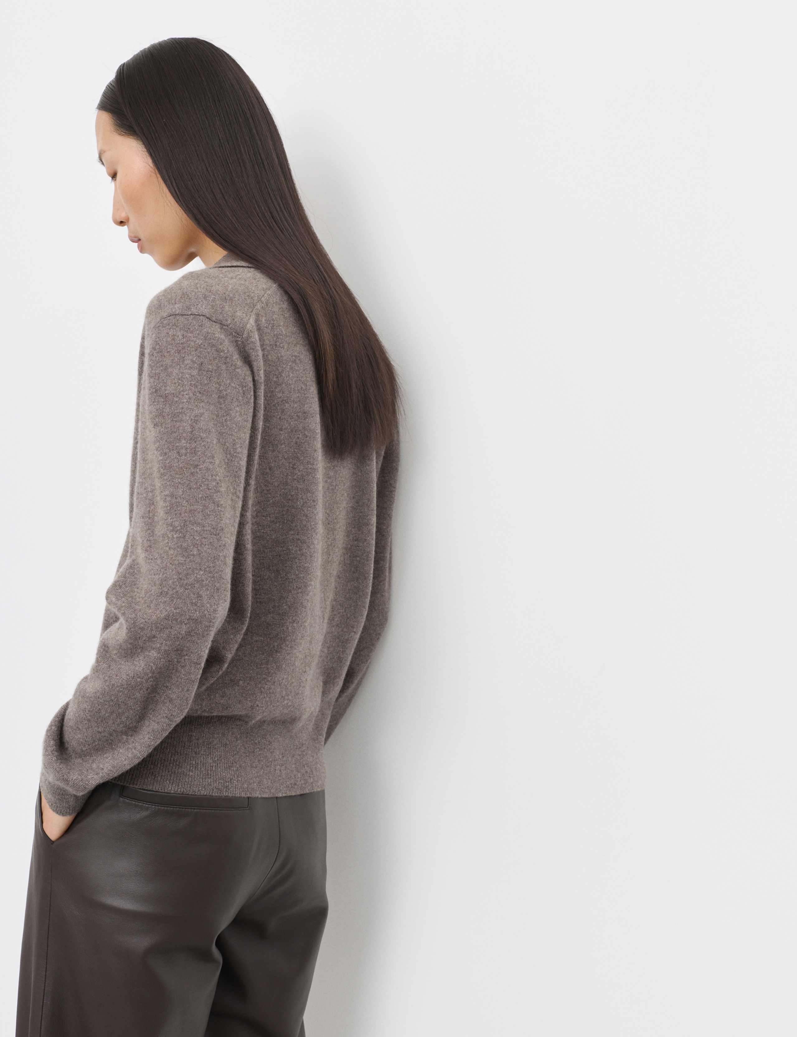 Pure Cashmere Relaxed Fit Knitted Top 5 of 6