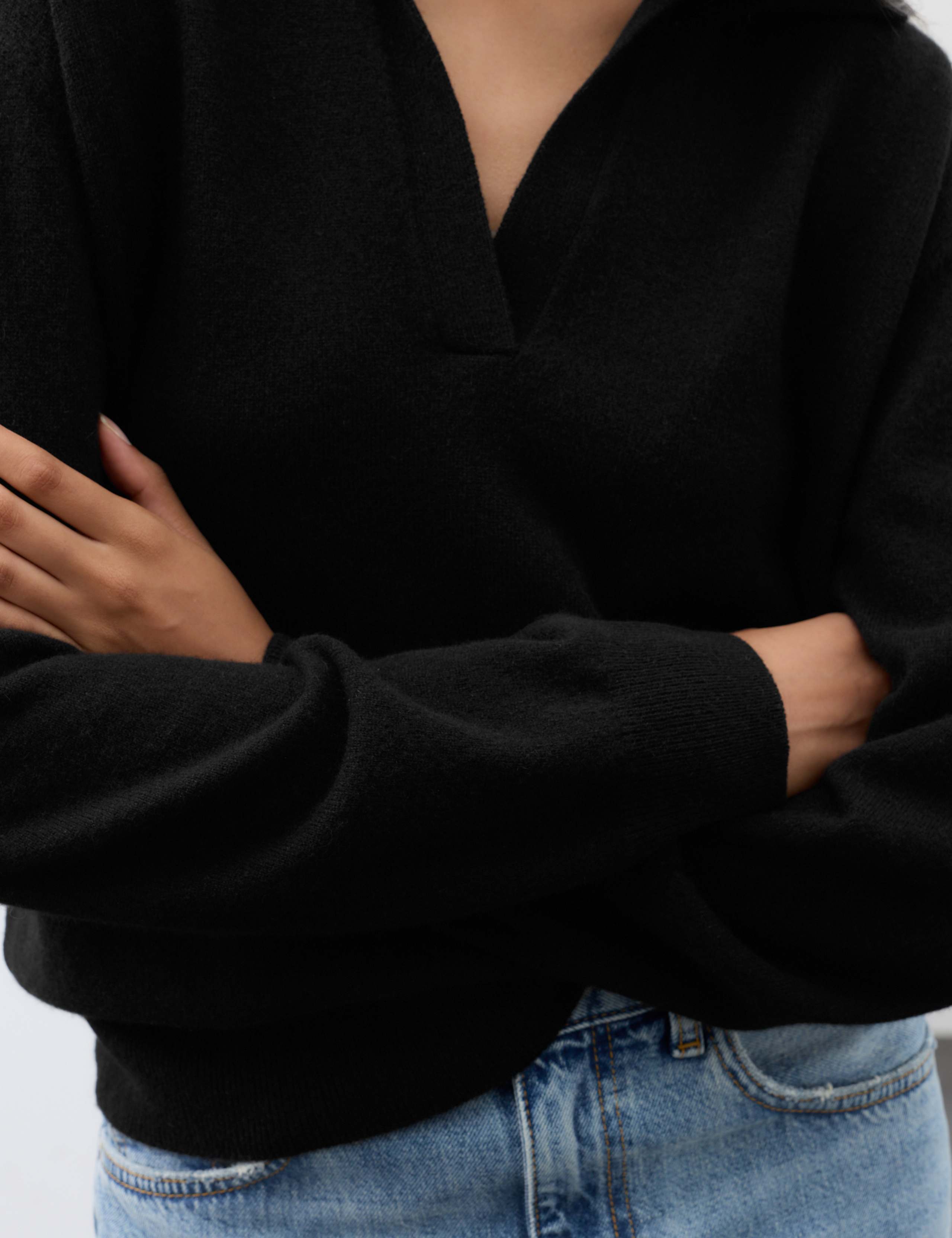 Pure Cashmere Relaxed Fit Knitted Top 6 of 7