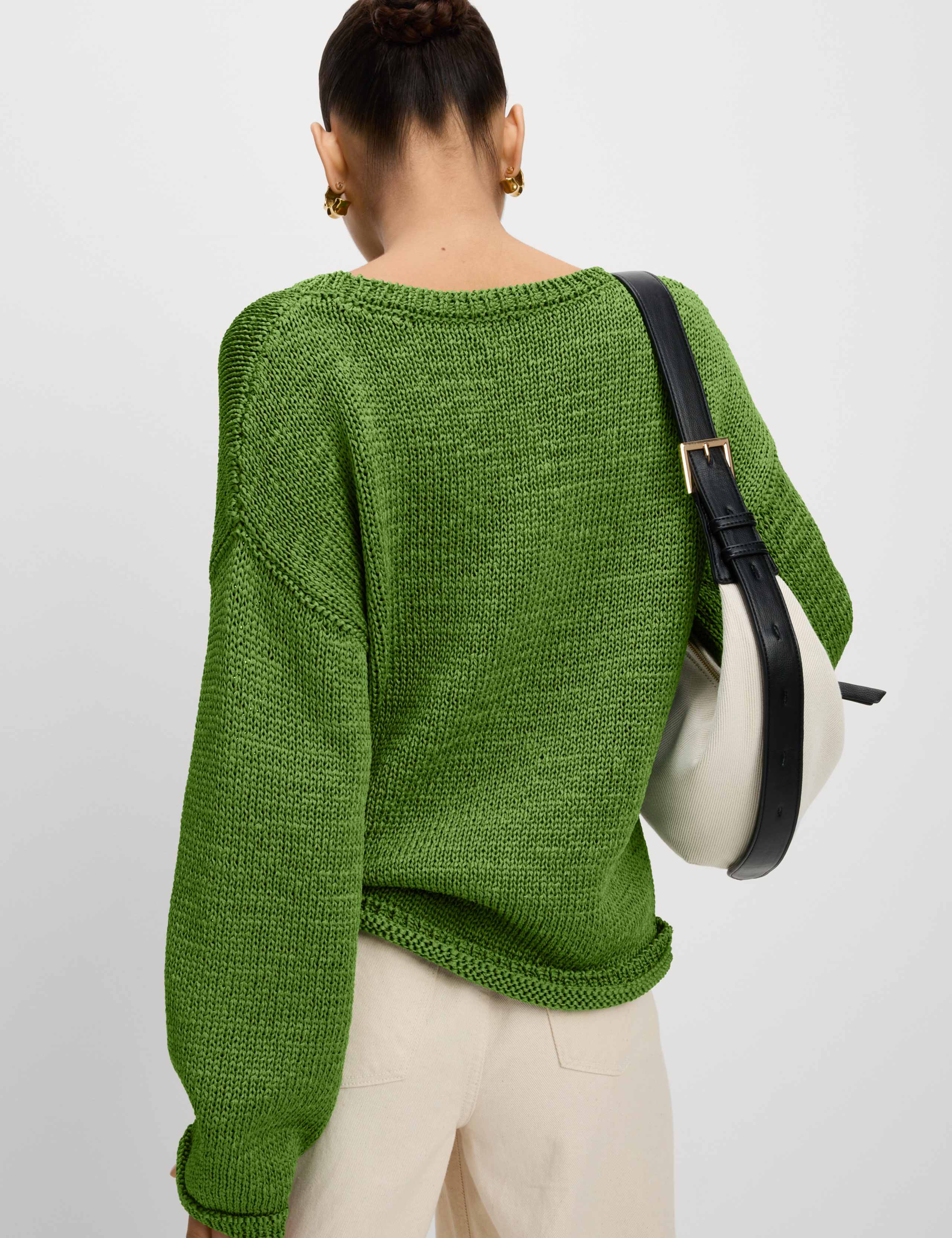 Textured Crew Neck Jumper 1 of 6