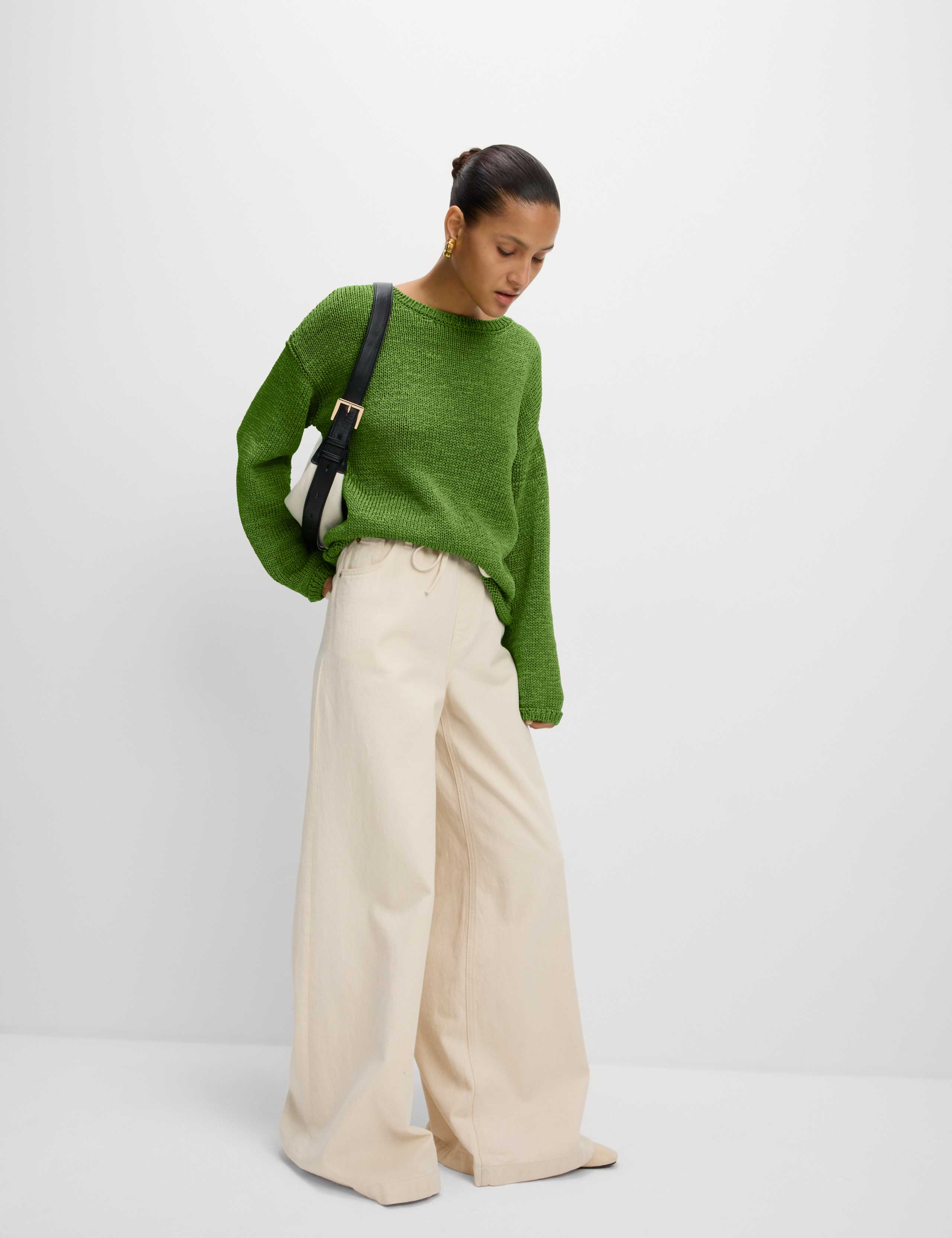 Textured Crew Neck Jumper 3 of 6