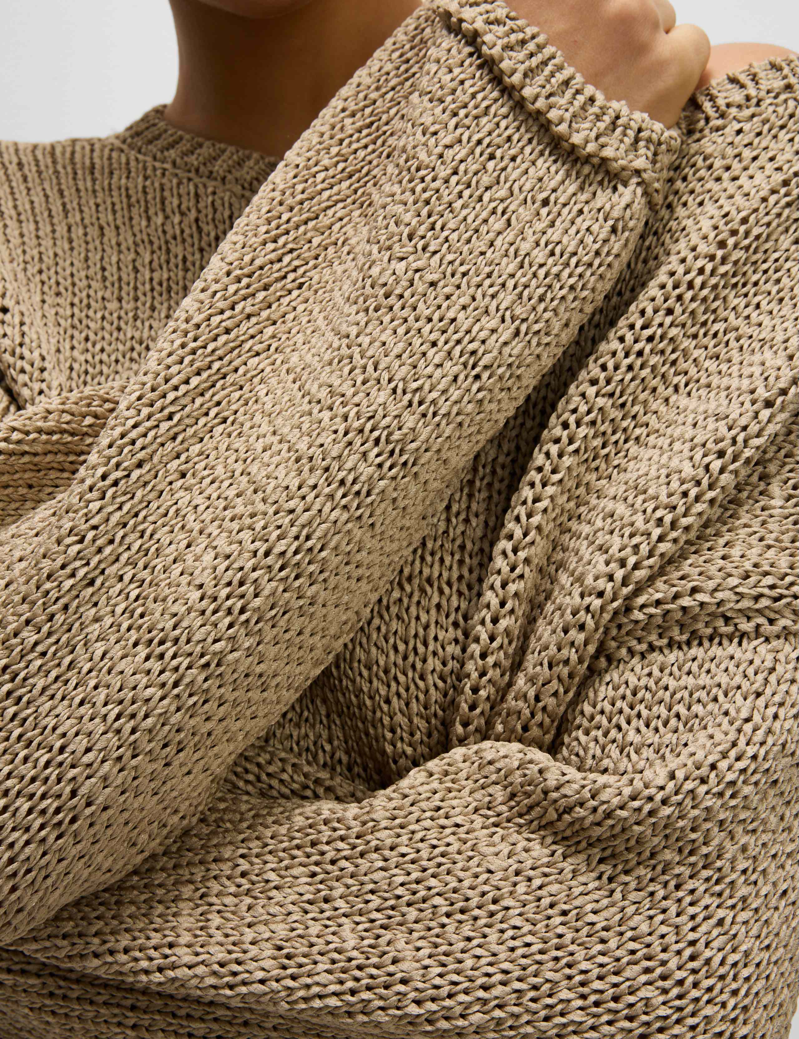 Textured Crew Neck Jumper 4 of 6