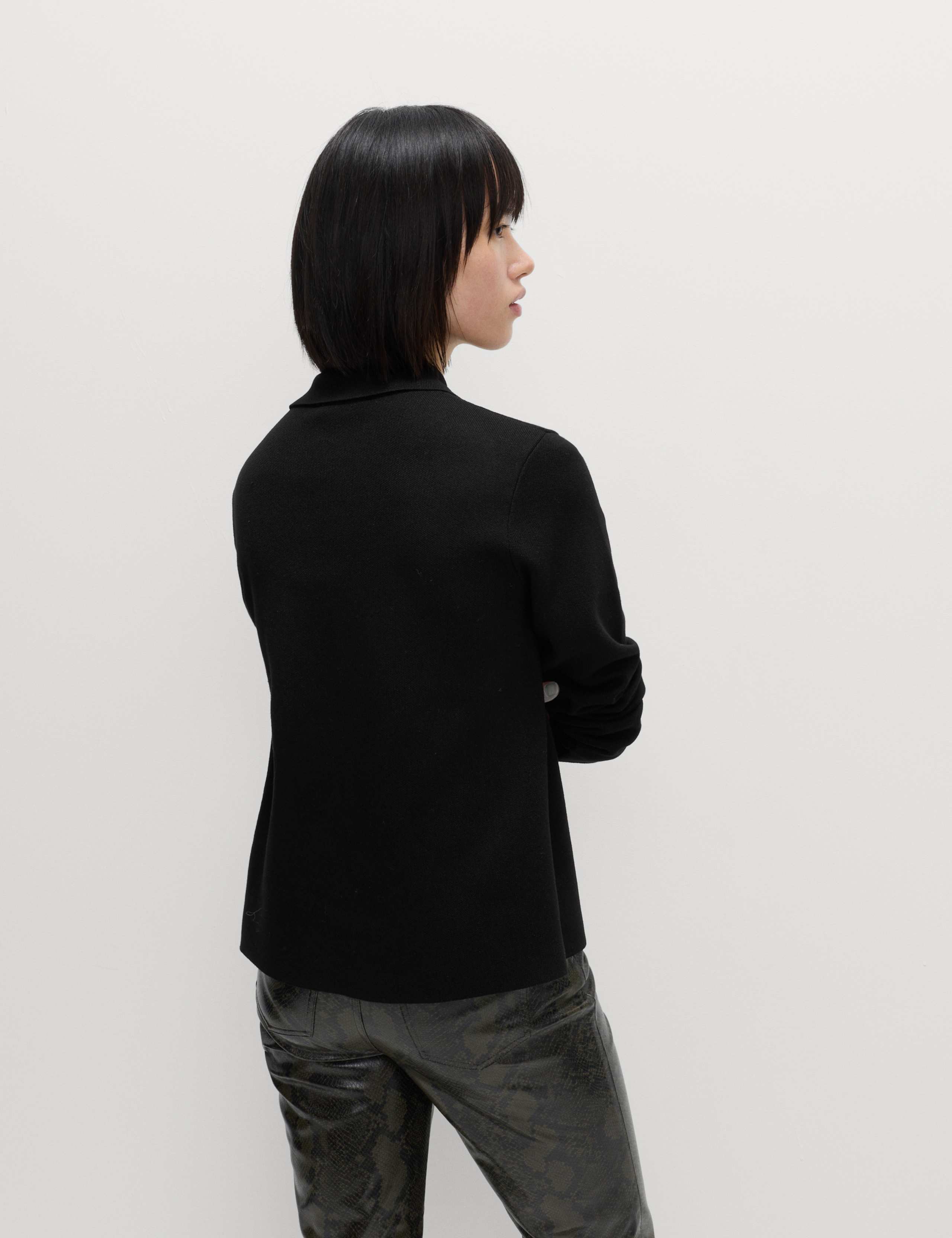 Collared Knitted Jacket 5 of 5
