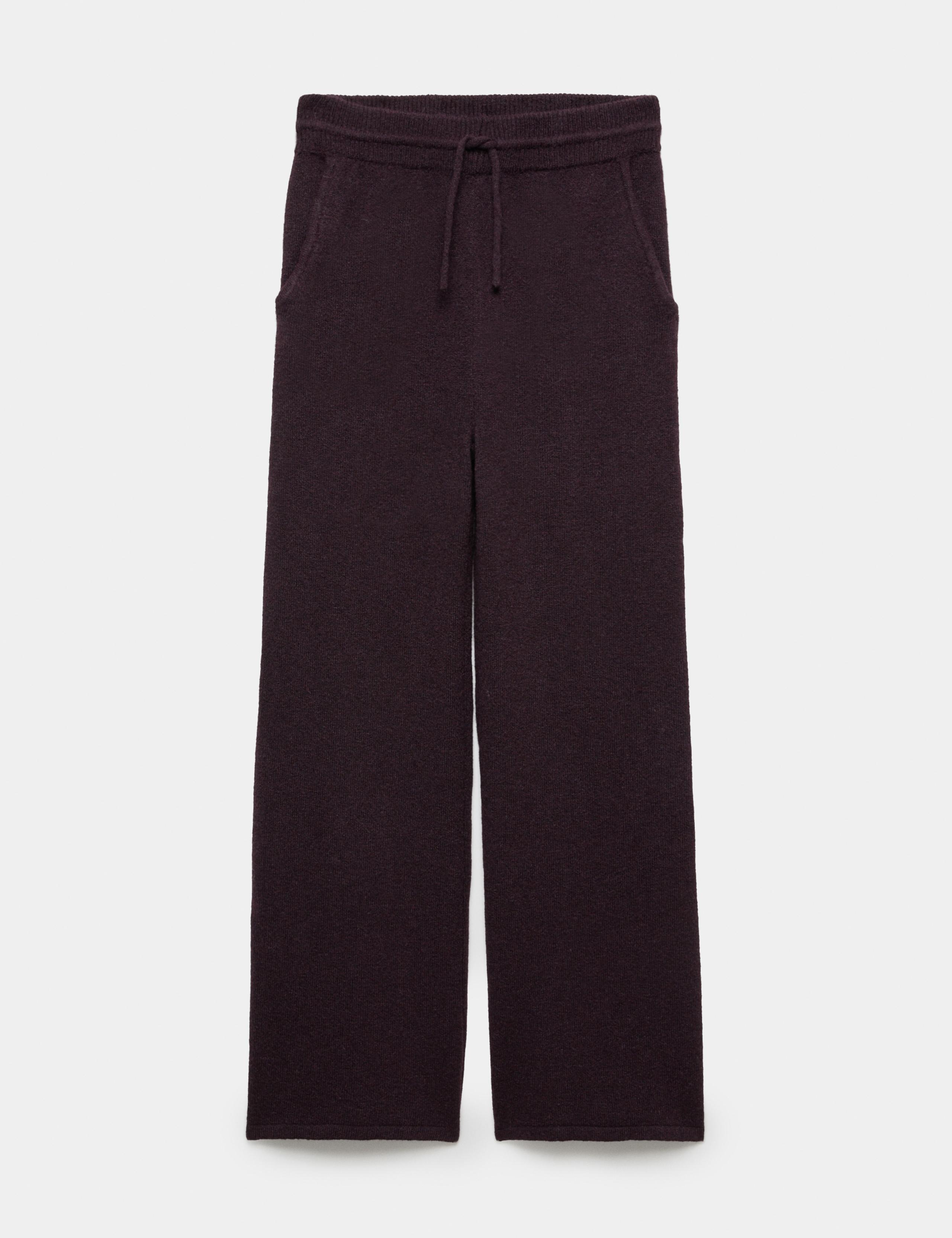Wide Leg Knitted Trousers 1 of 1