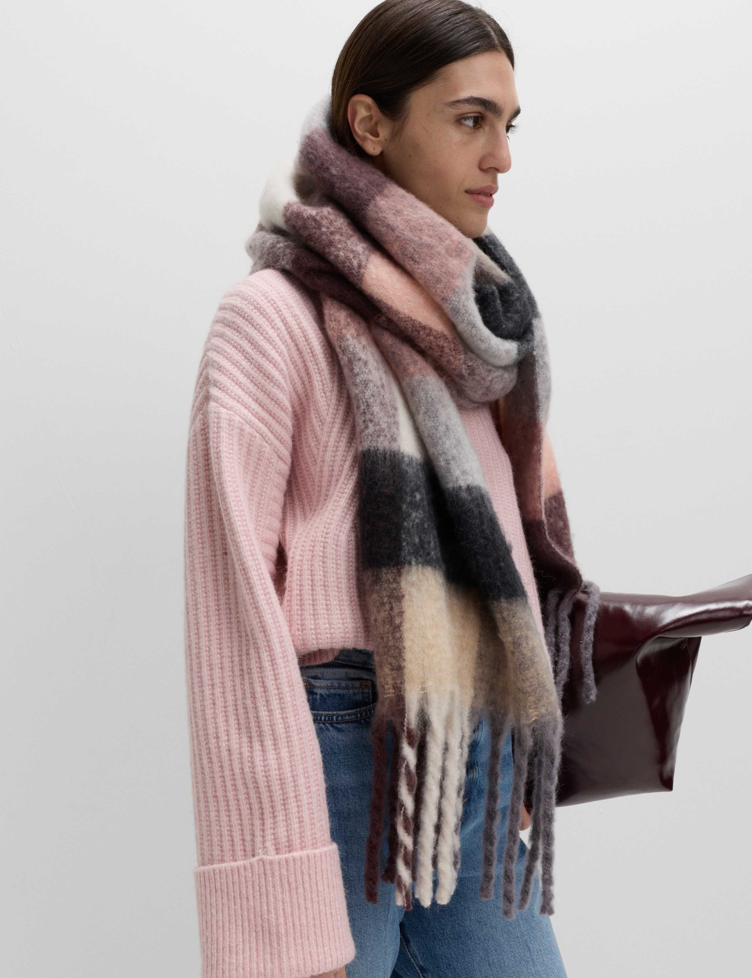 Ribbed Relaxed Jumper with Alpaca 4 of 5