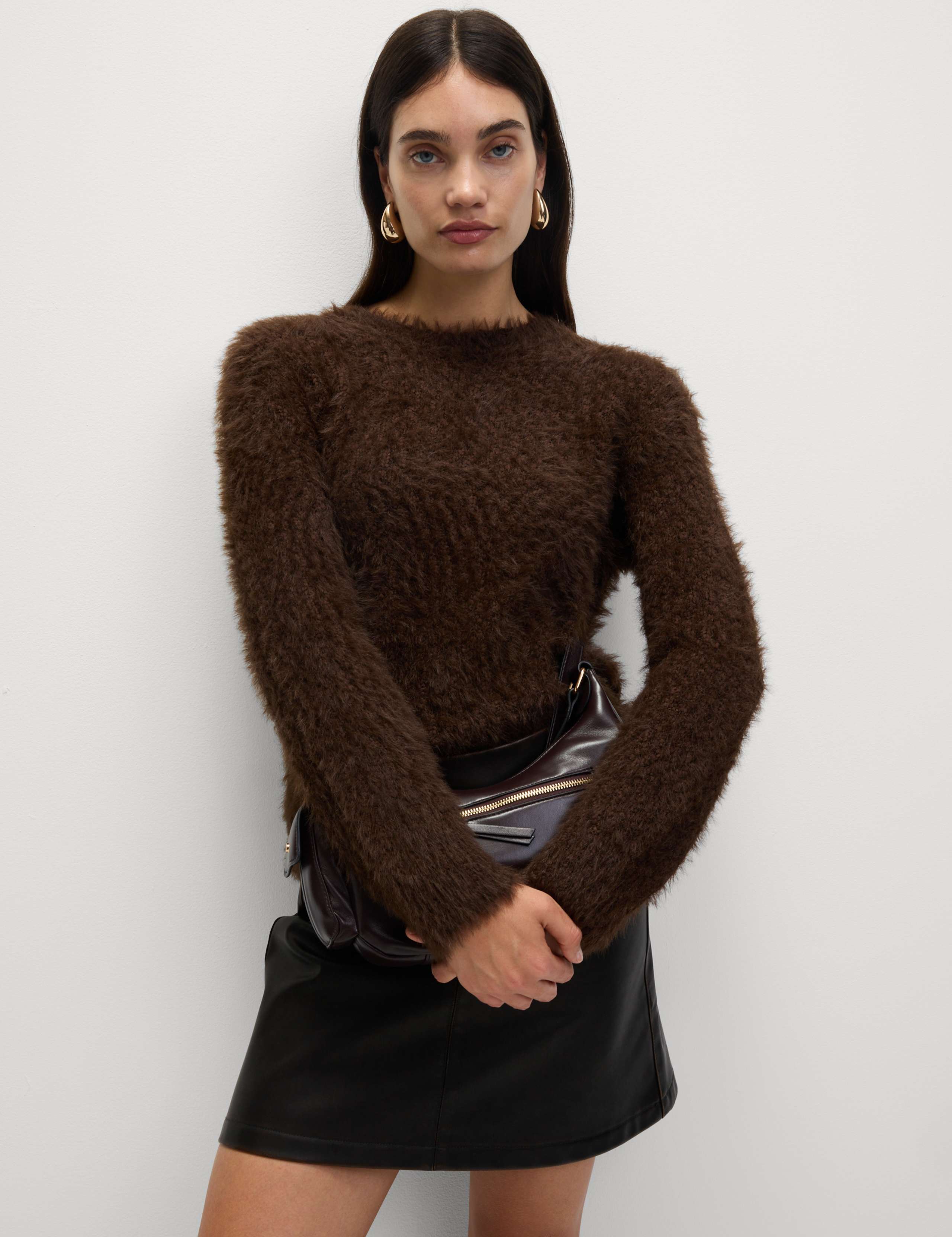 Textured Crew Neck Jumper 5 of 7