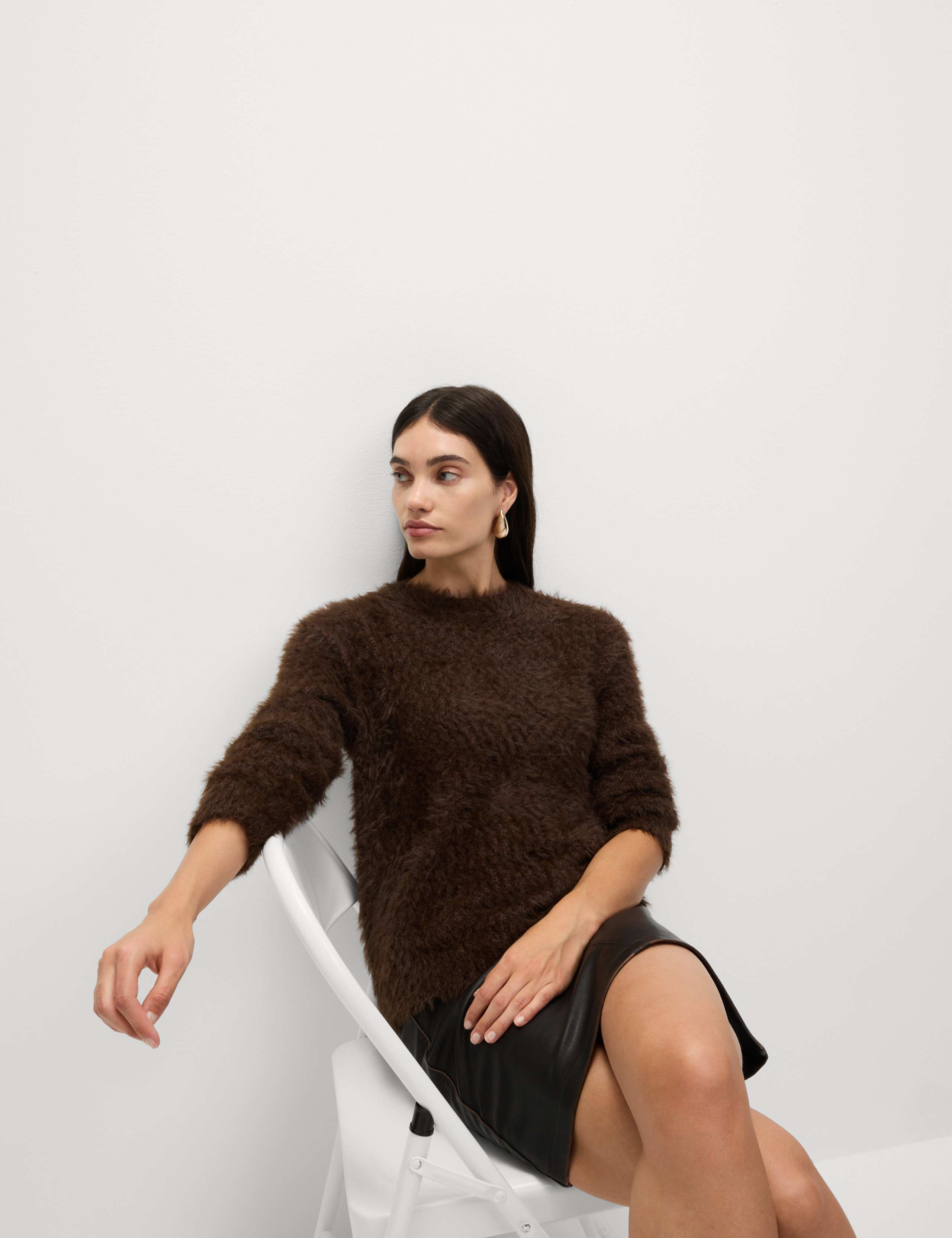 Textured Crew Neck Jumper 6 of 7