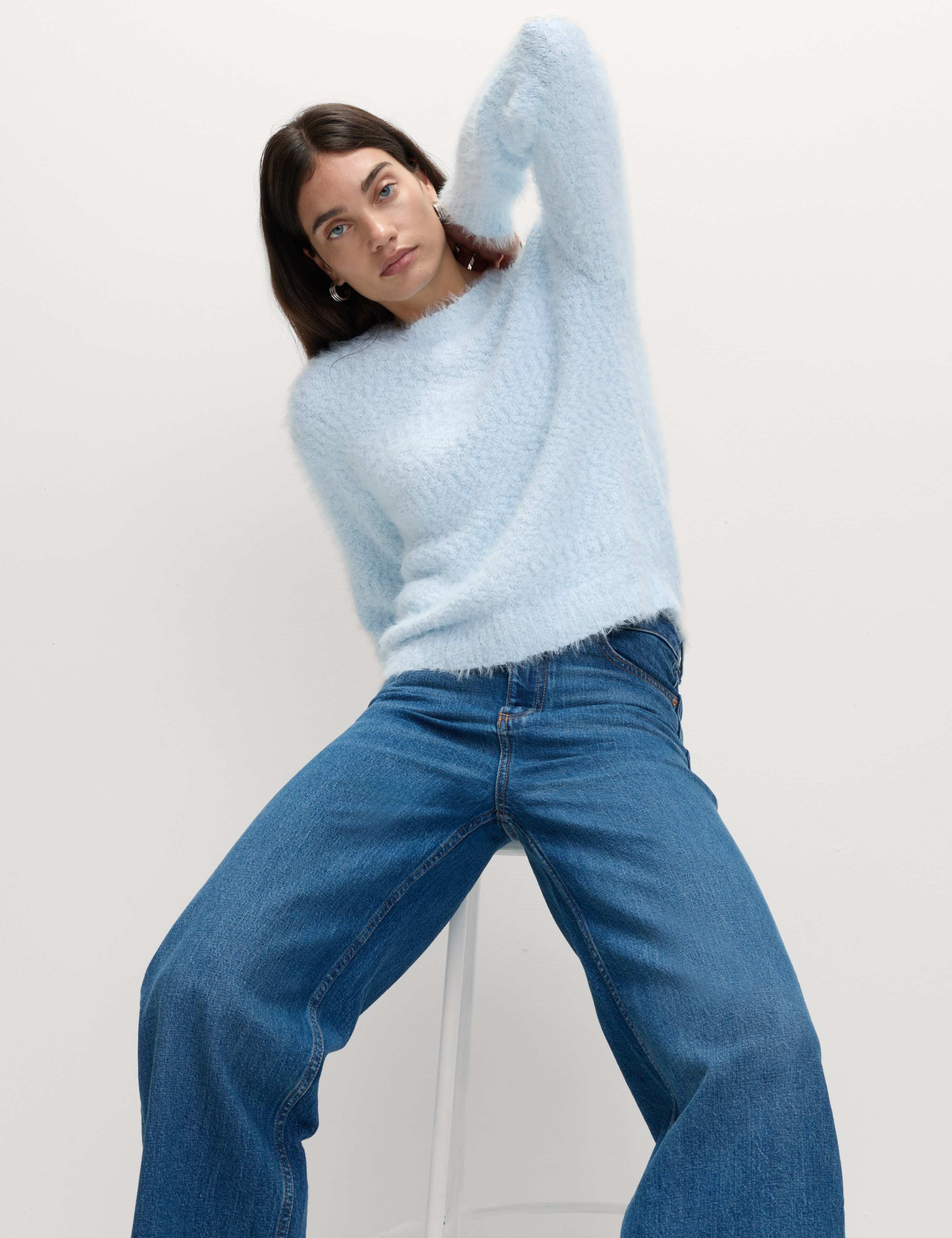 Textured Crew Neck Jumper 5 of 7