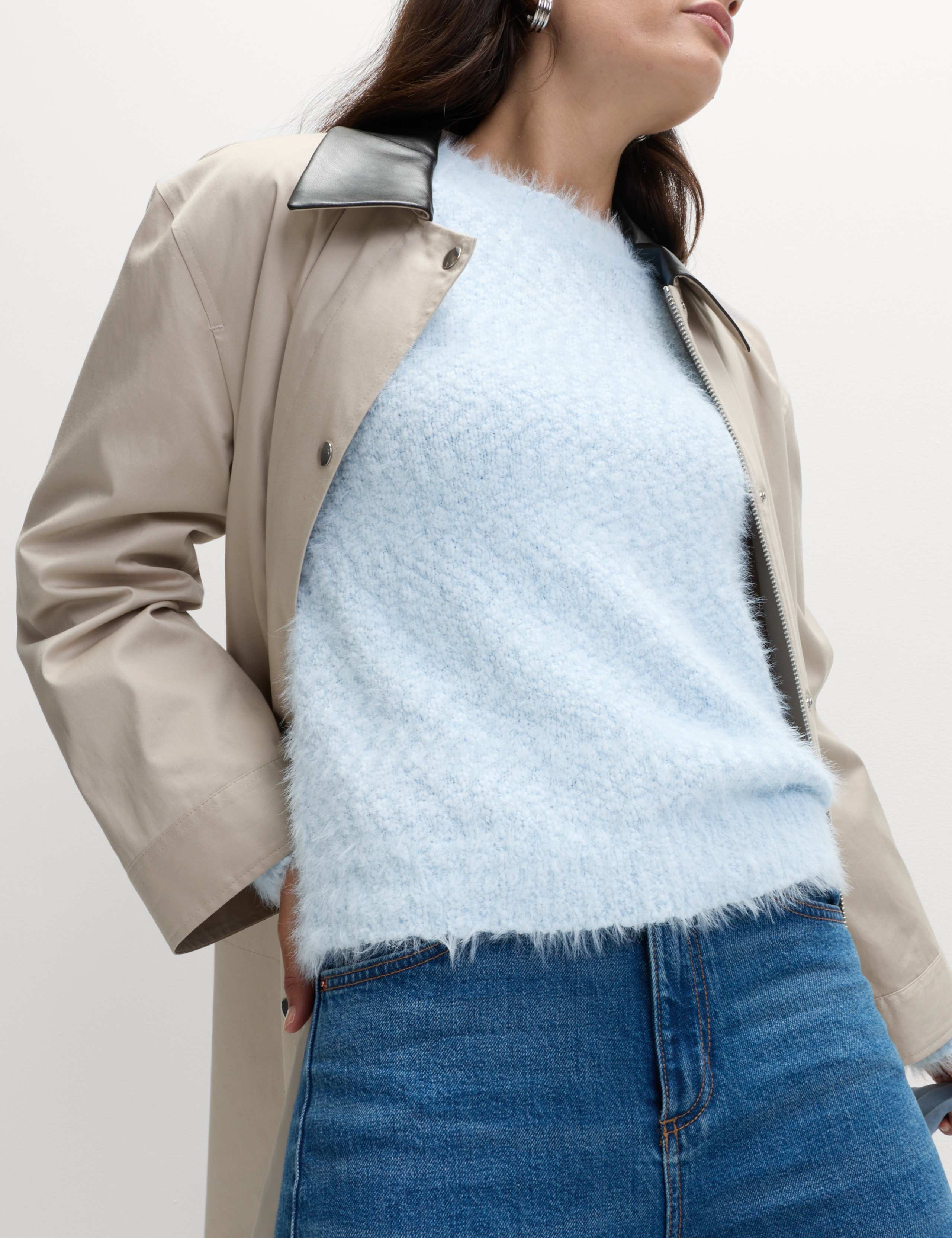 Textured Crew Neck Jumper 6 of 7