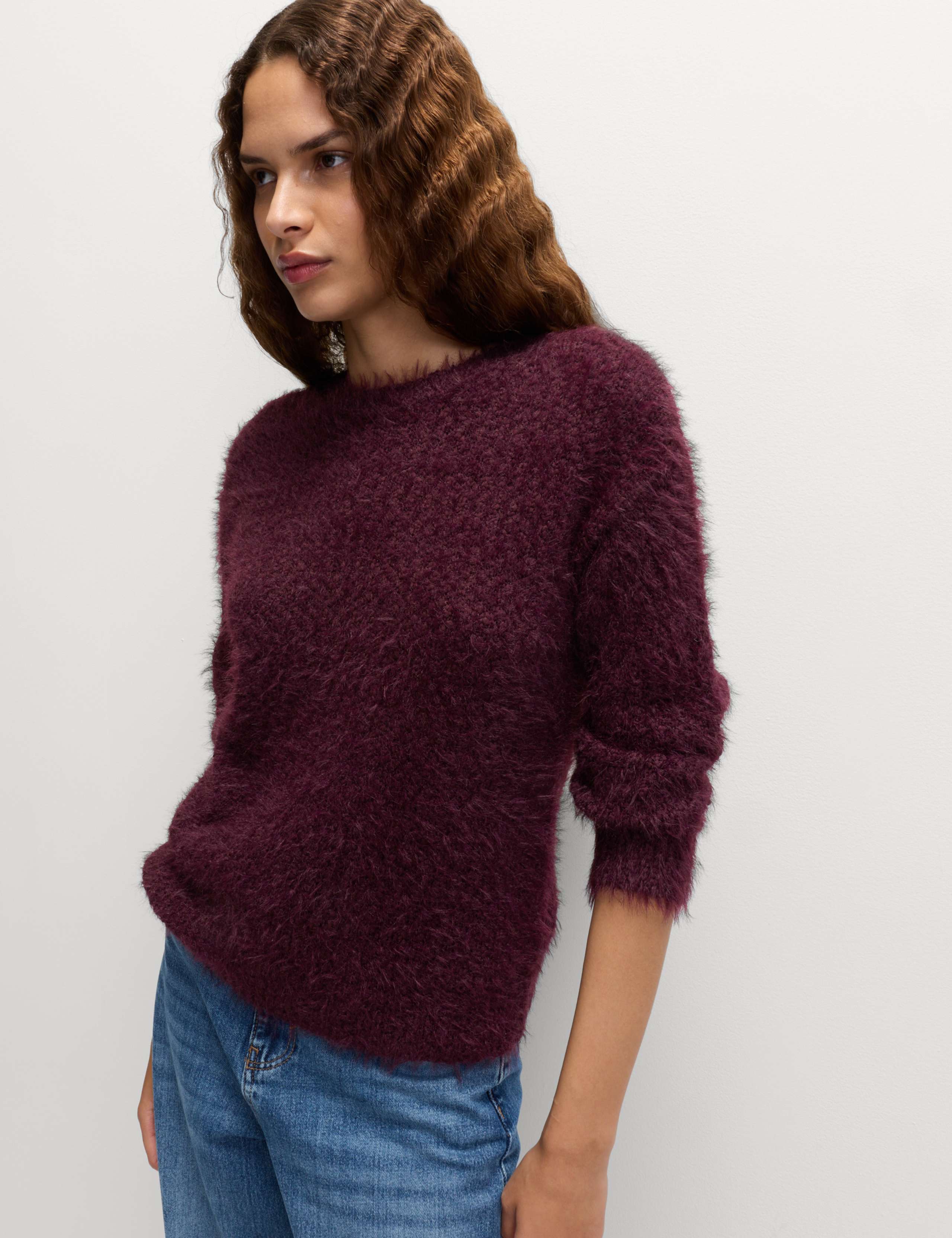 Textured Crew Neck Jumper 5 of 6