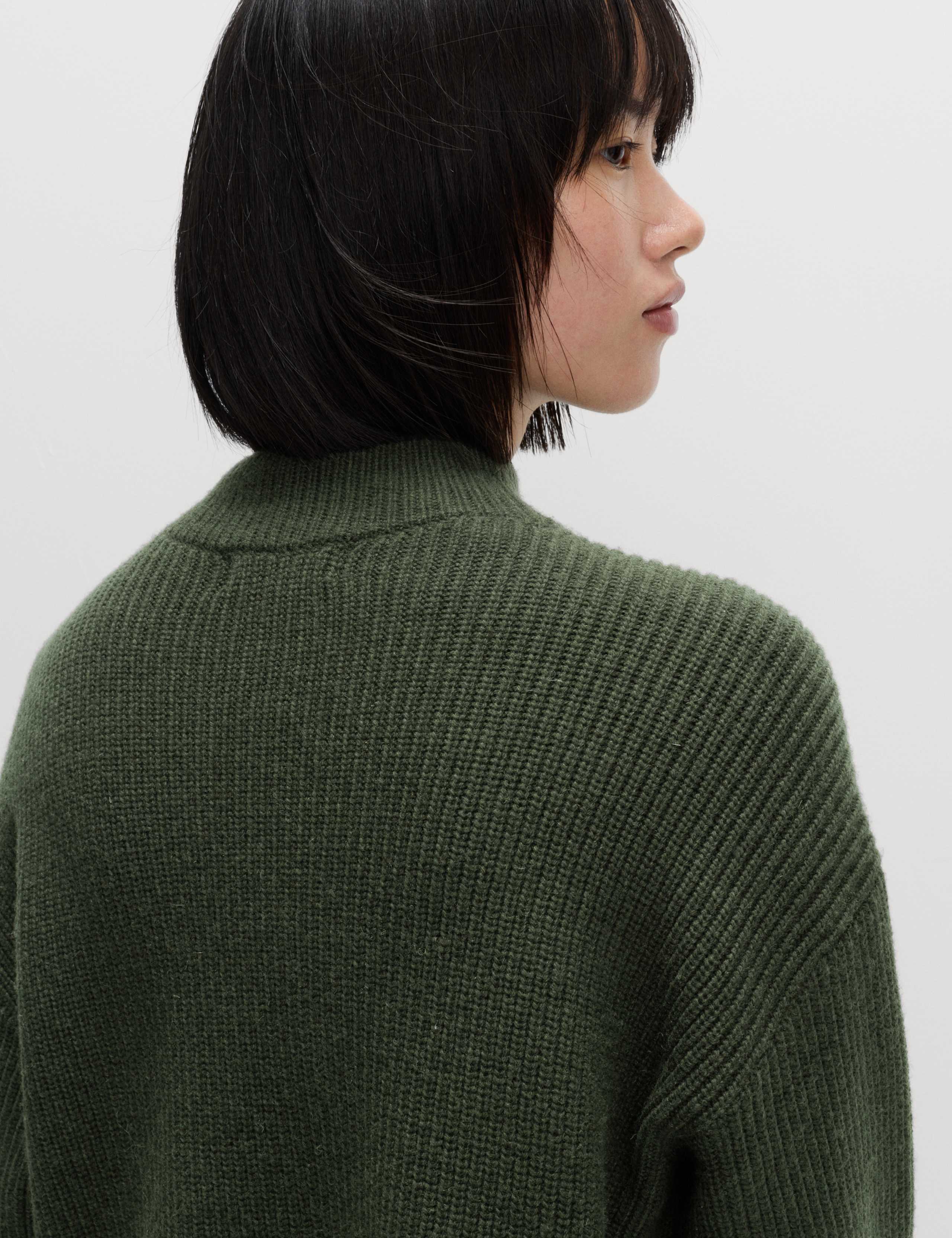 Lambswool Blend Funnel Neck Jumper 5 of 6