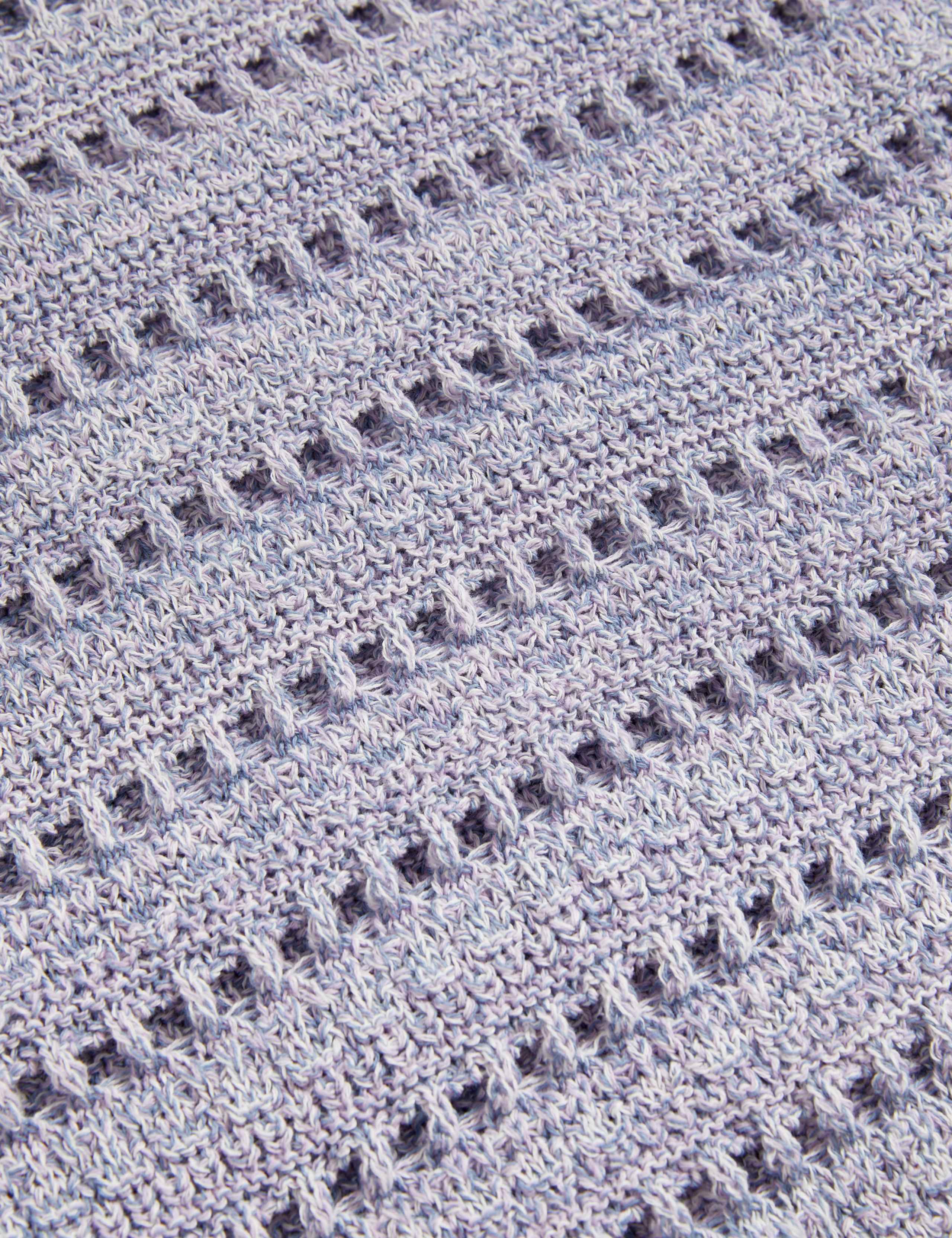 Cotton Rich Textured Slim Fit Vest 7 of 7