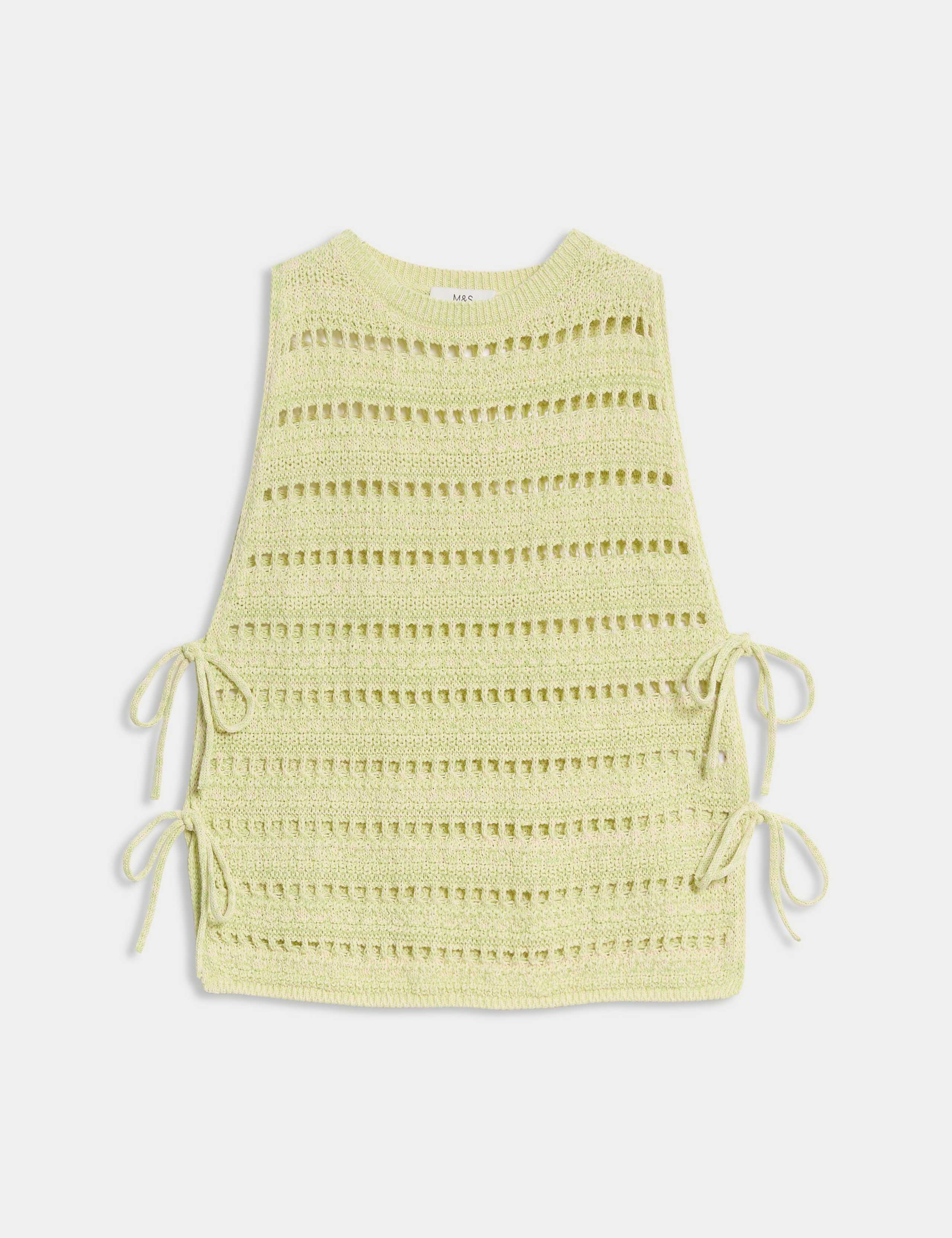 Cotton Rich Textured Slim Fit Vest 2 of 8