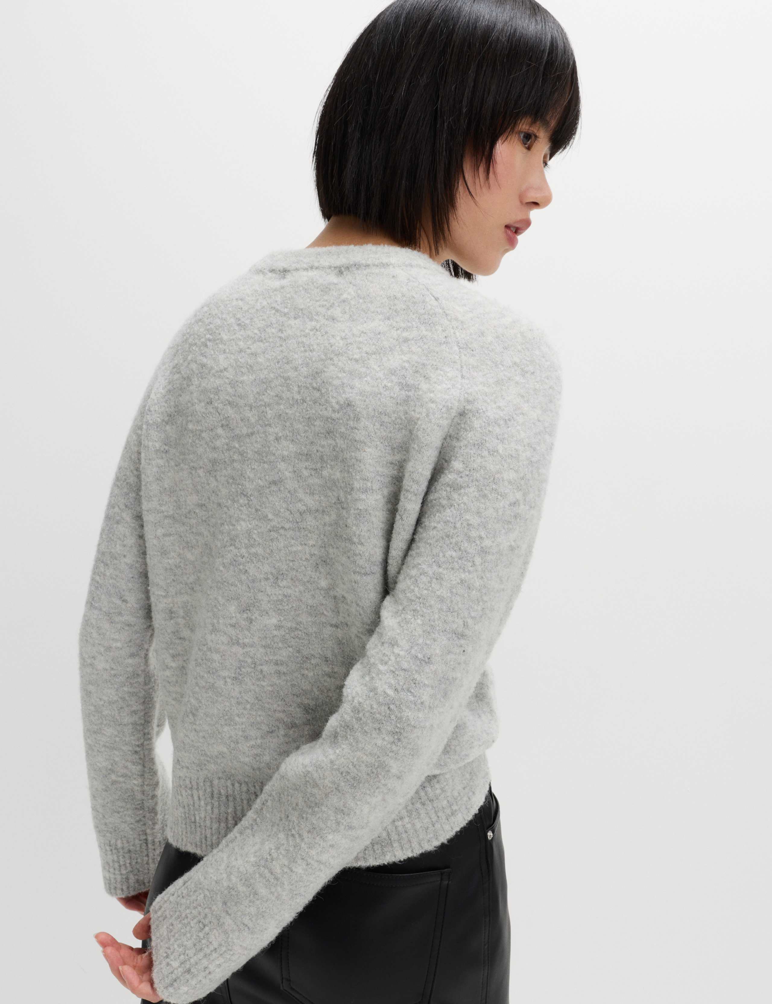 Boucle Embellished Jumper With Wool 6 of 6