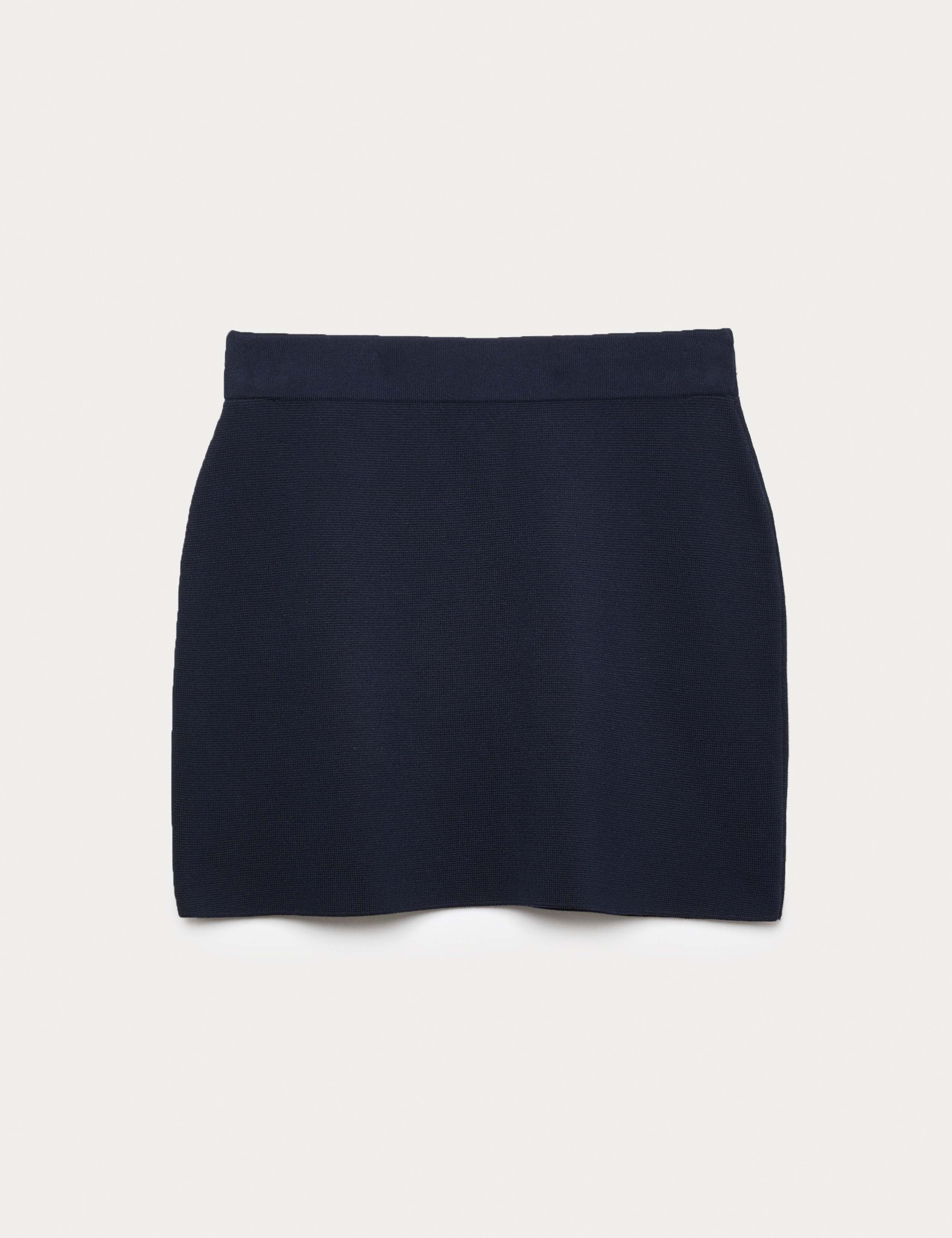 Knitted Mini Column Skirt 2 of 4