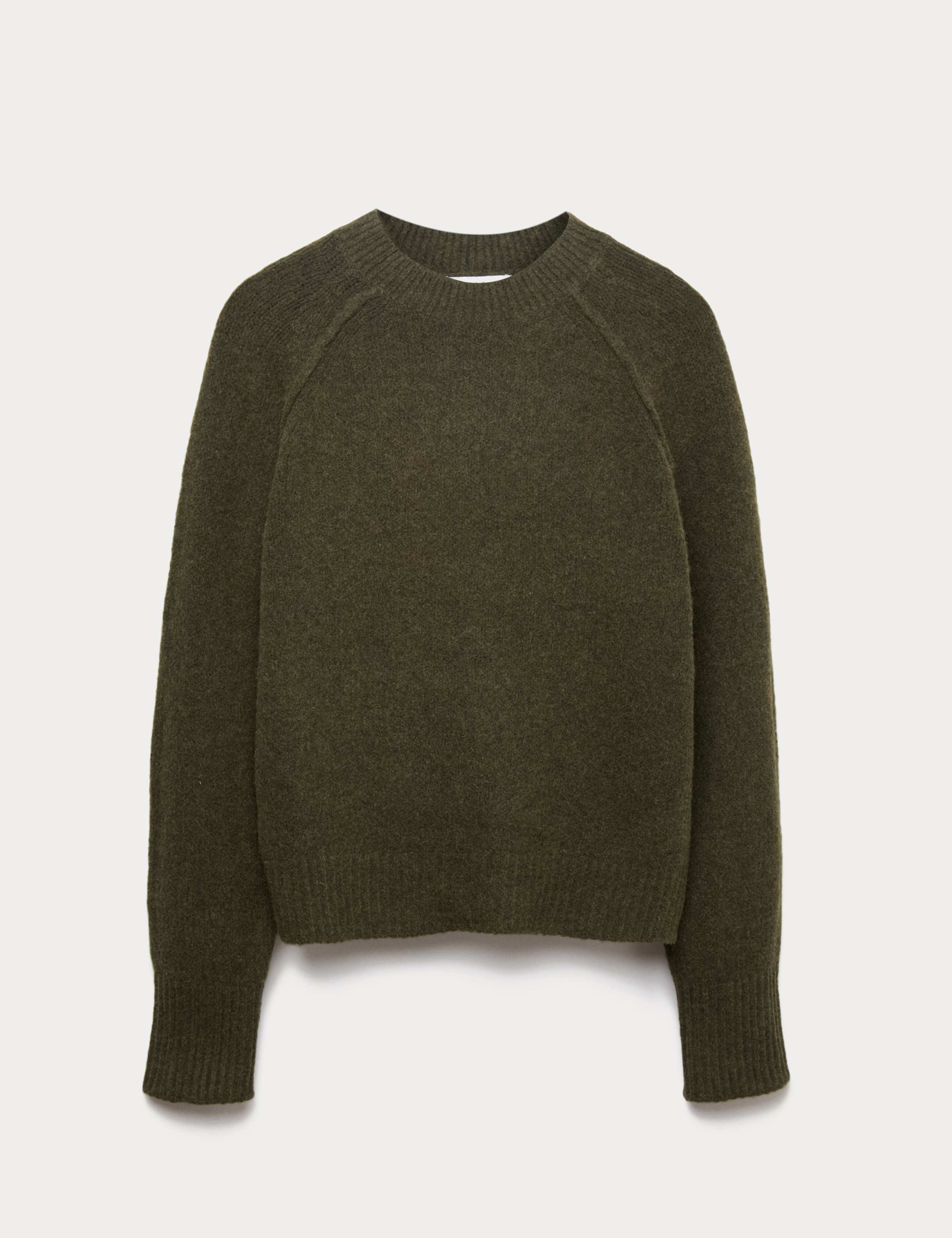 Textured Crew Neck Jumper with Wool 2 of 7