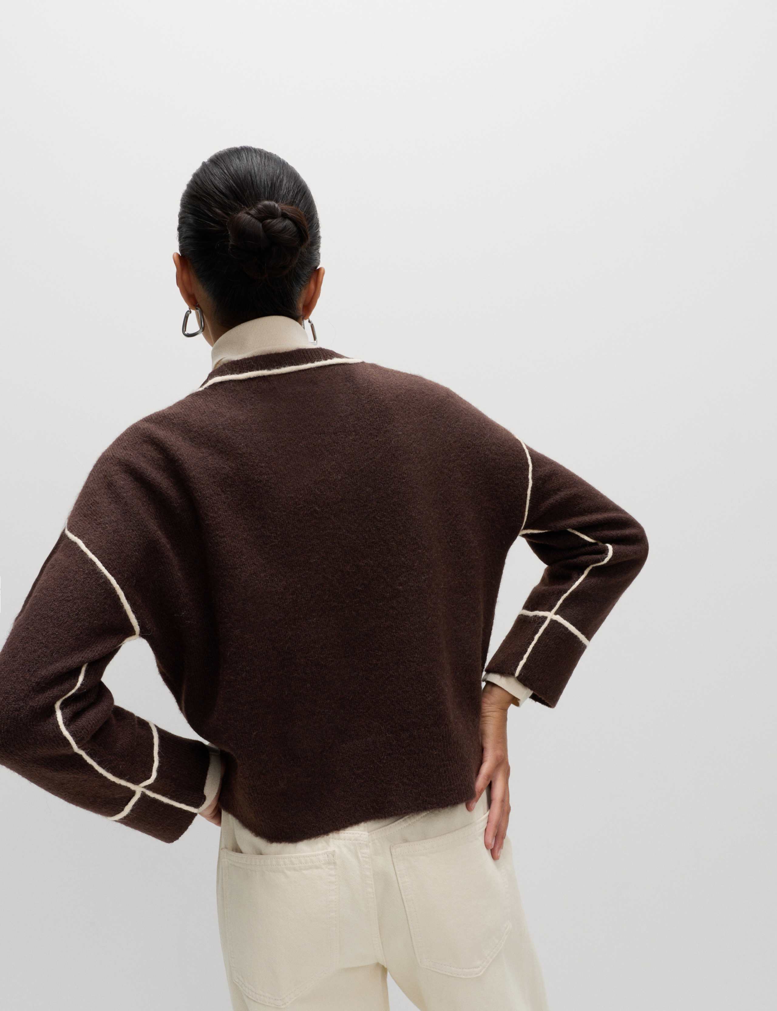 Tipped Detail Relaxed Fit Jumper 4 of 6