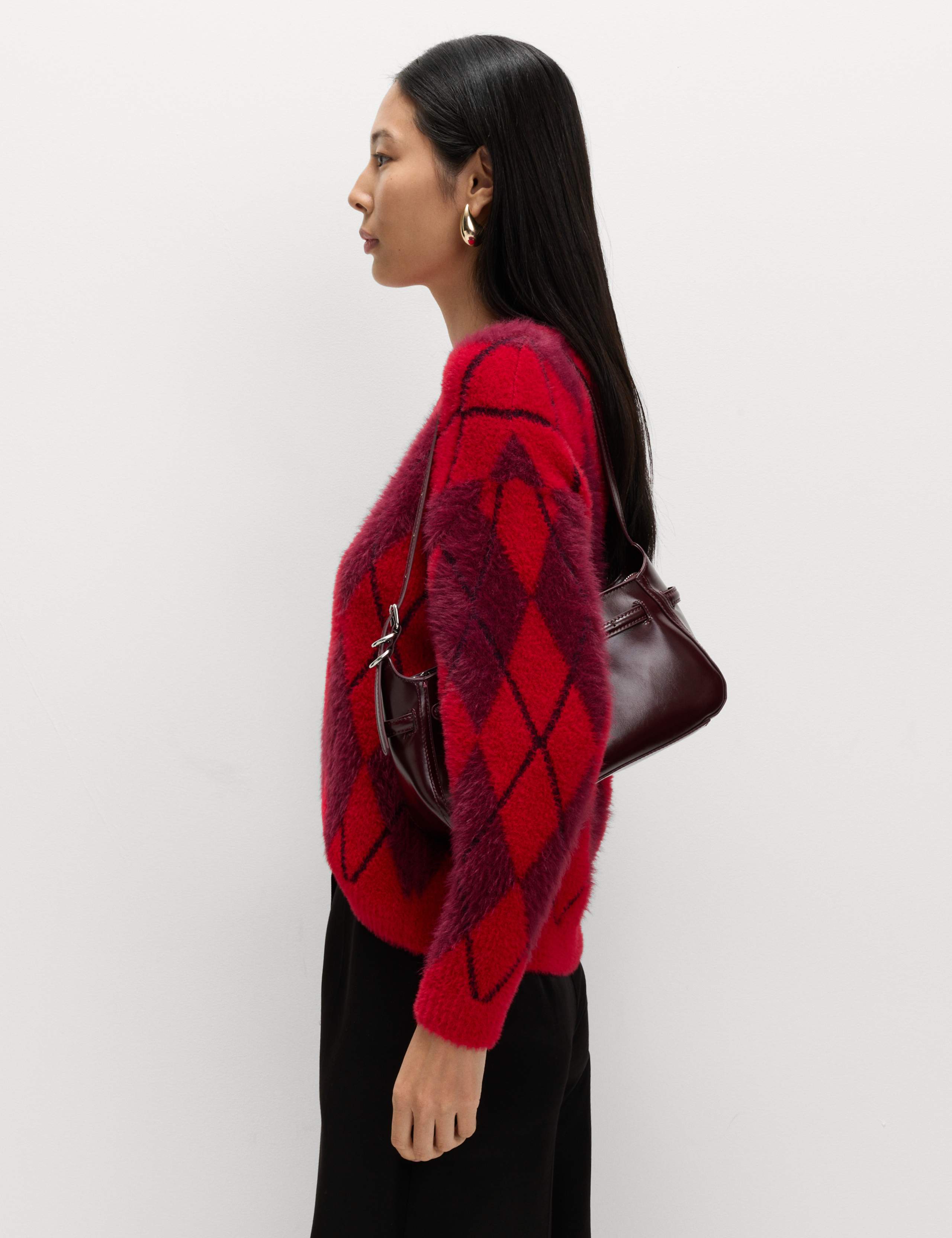 Argyle Crew Neck Jumper 1 of 6