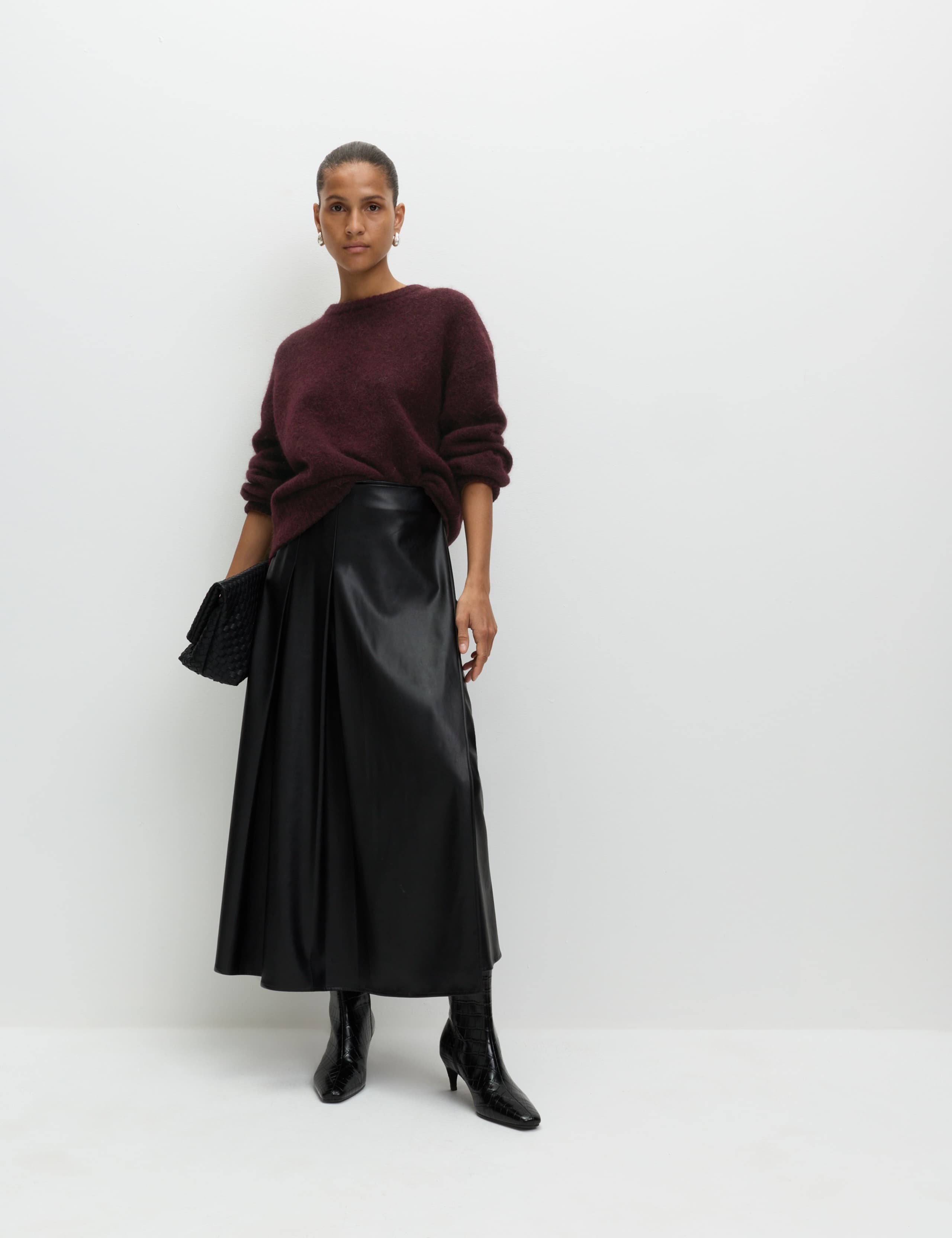 Alpaca Blend Textured Relaxed Jumper 5 of 7