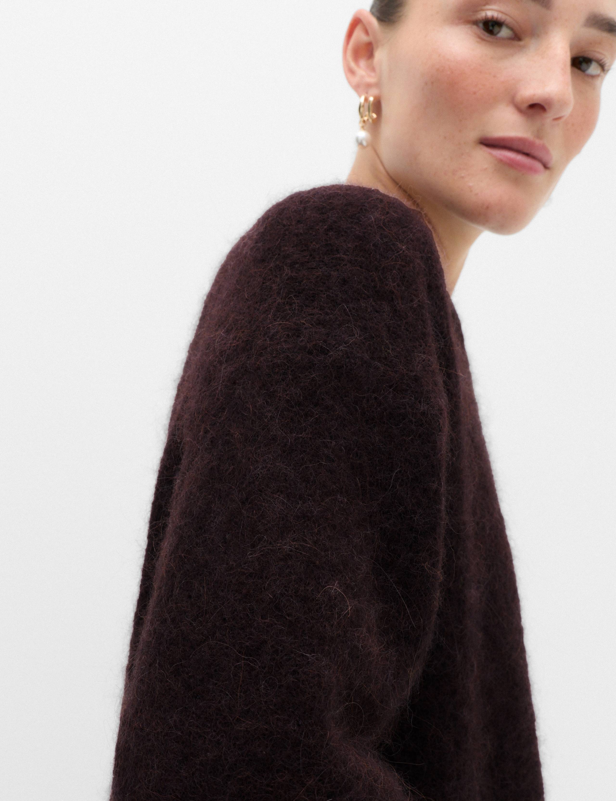 Alpaca Blend Textured Relaxed Jumper 5 of 5