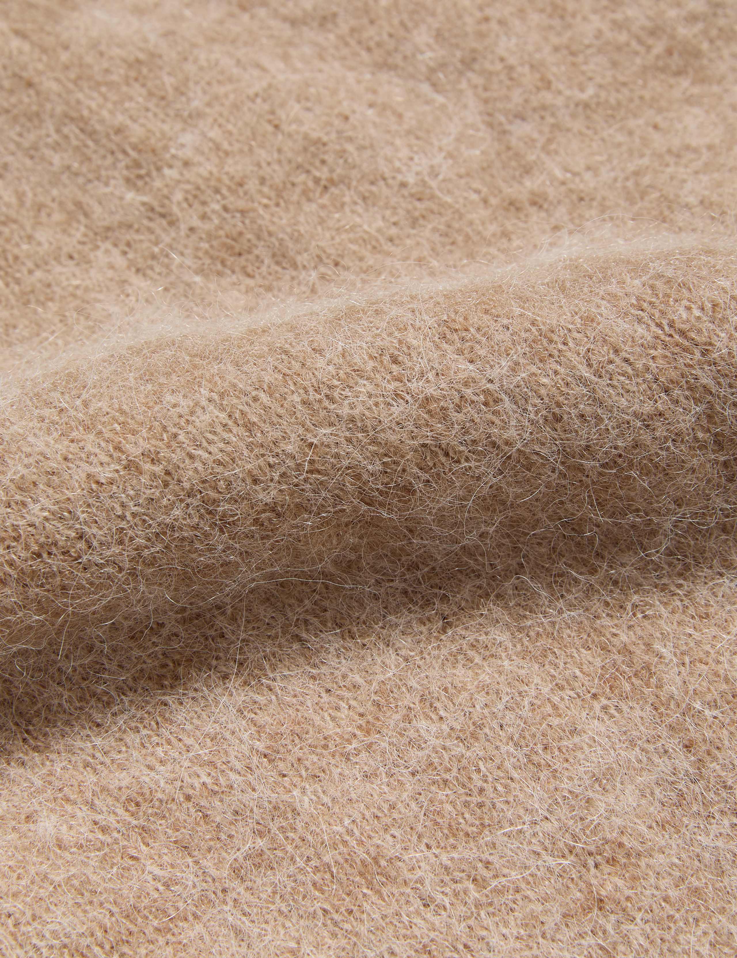 Brushed Alpaca Blend Knitted Top 7 of 7
