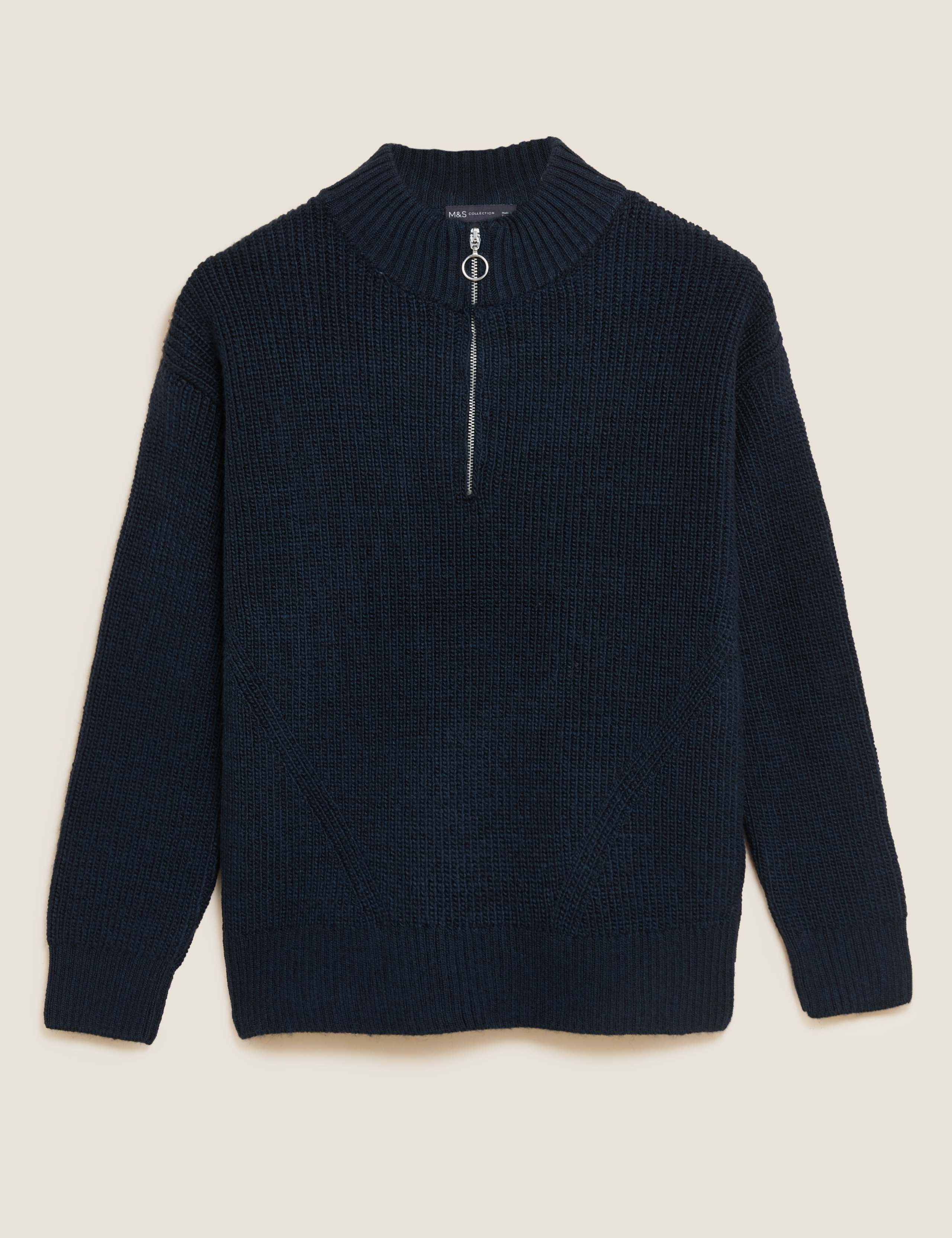 Funnel Neck Half Zip Jumper 2 of 6