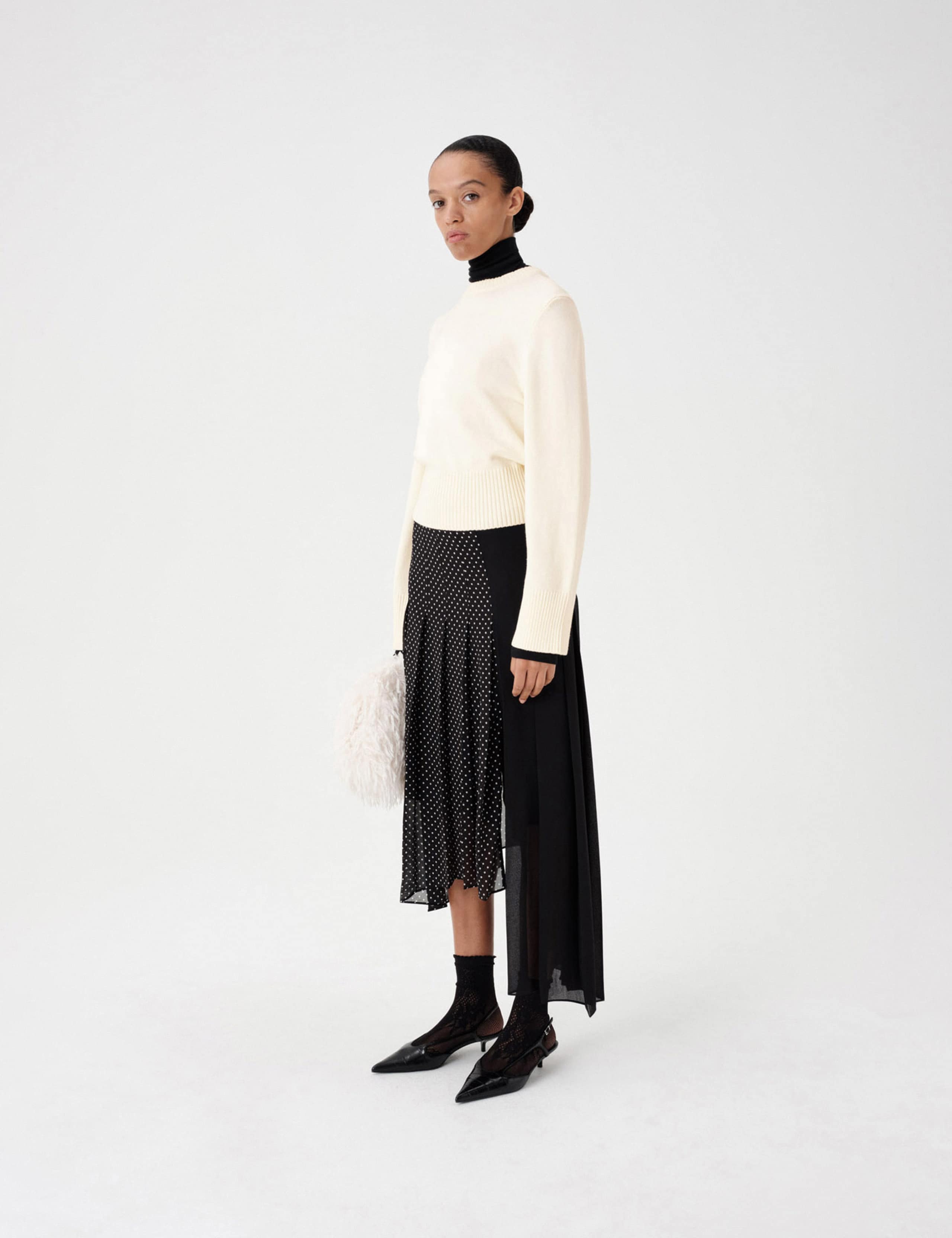 Deep Rib Crew Neck Relaxed Jumper 3 of 5