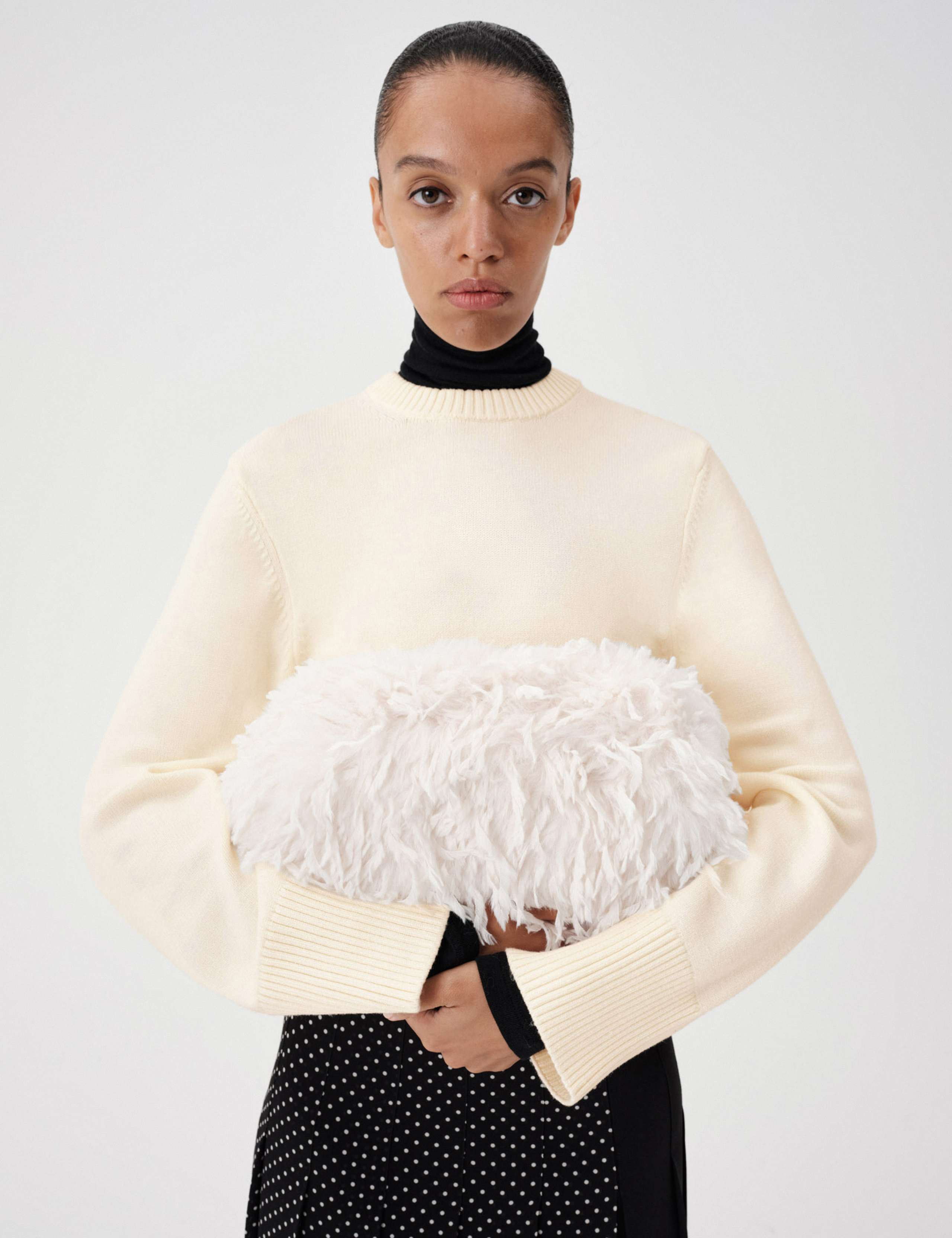 Deep Rib Crew Neck Relaxed Jumper 4 of 5
