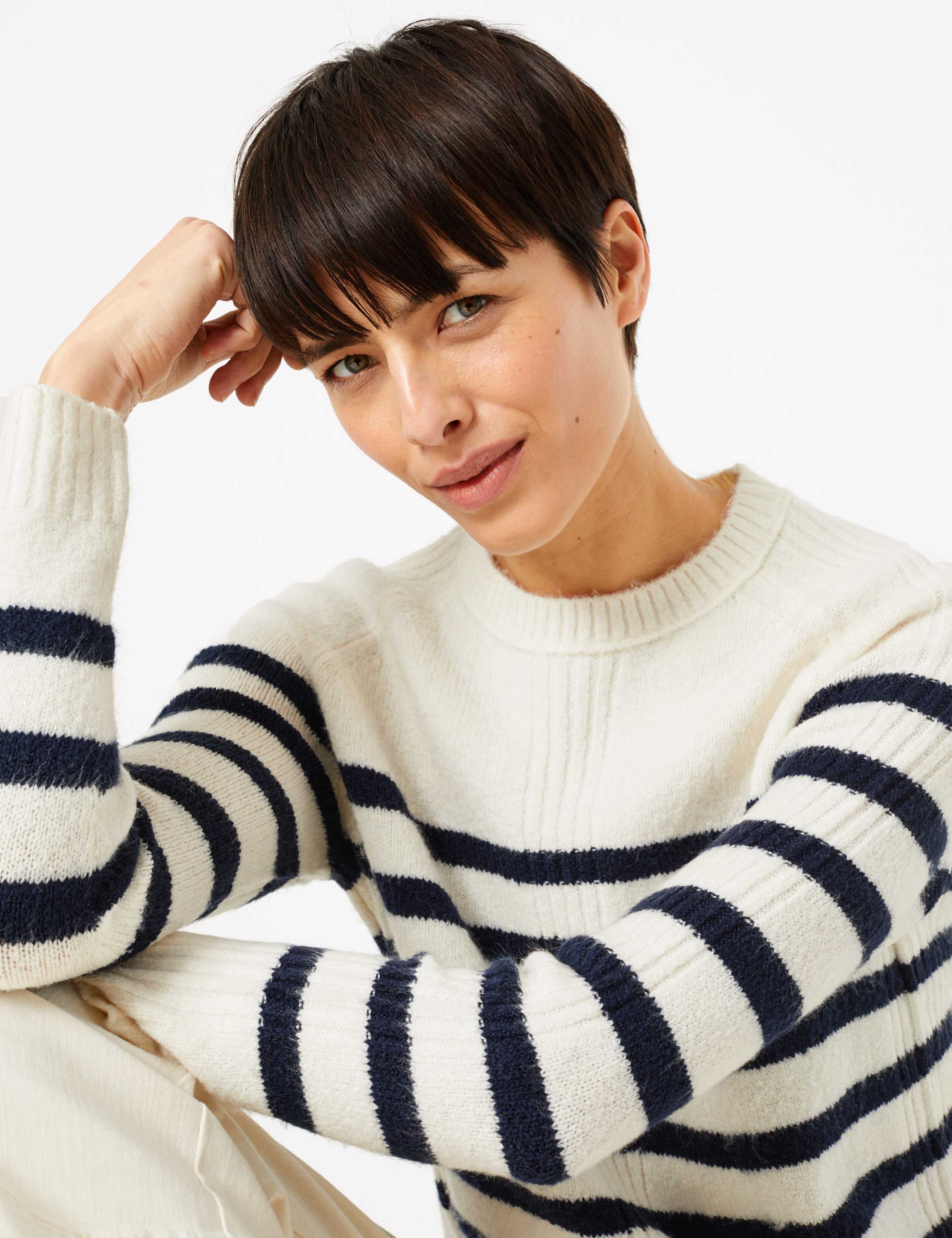 Striped Round Neck Jumper 5 of 5