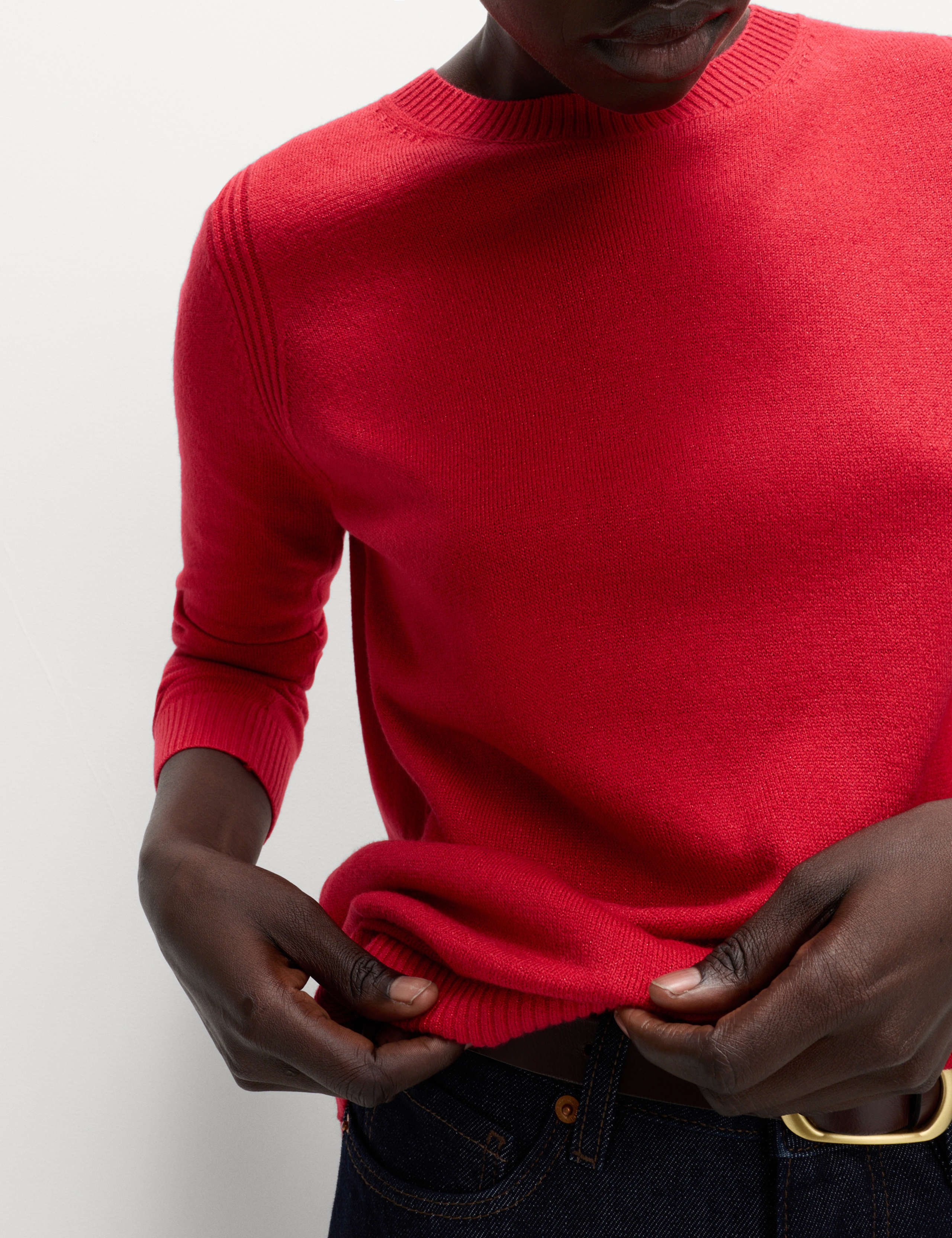 Cashmilon Sparkle Crew Neck Jumper 3 of 7