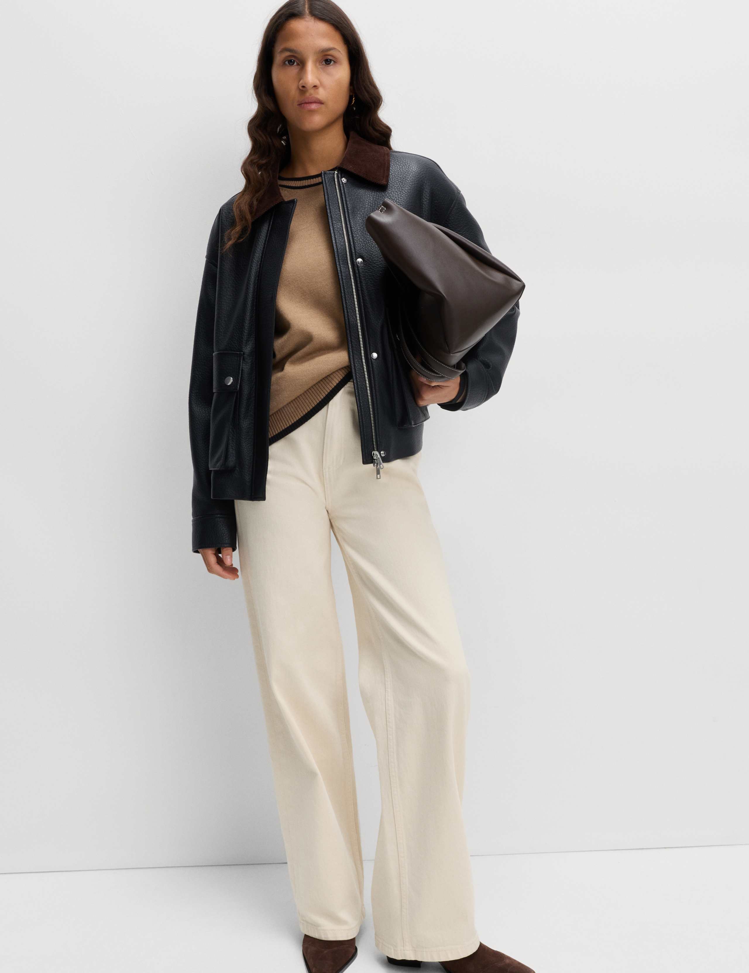 Supersoft Tipped Crew Neck Jumper 3 of 6