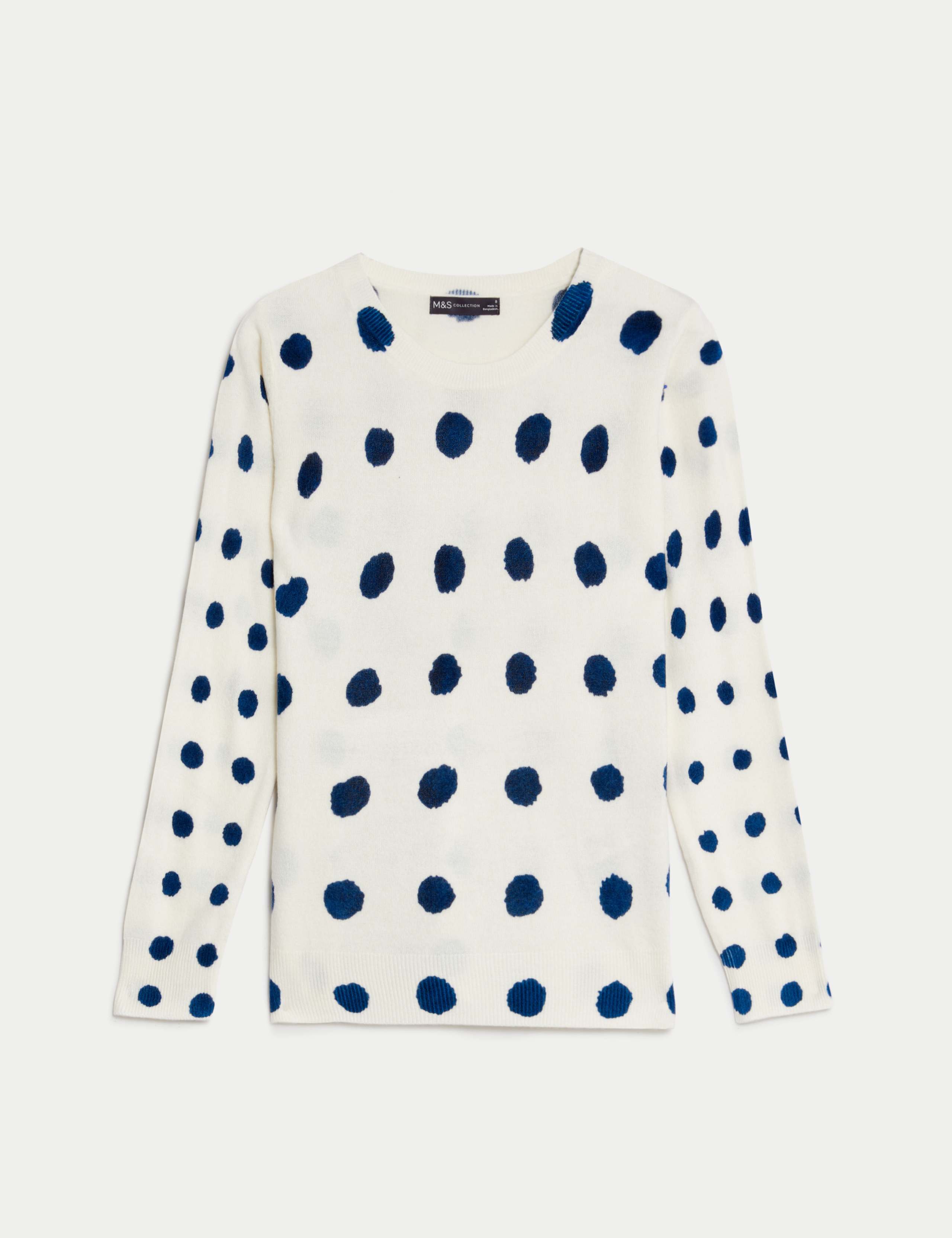 Supersoft Spot Print Crew Neck Jumper 2 of 6