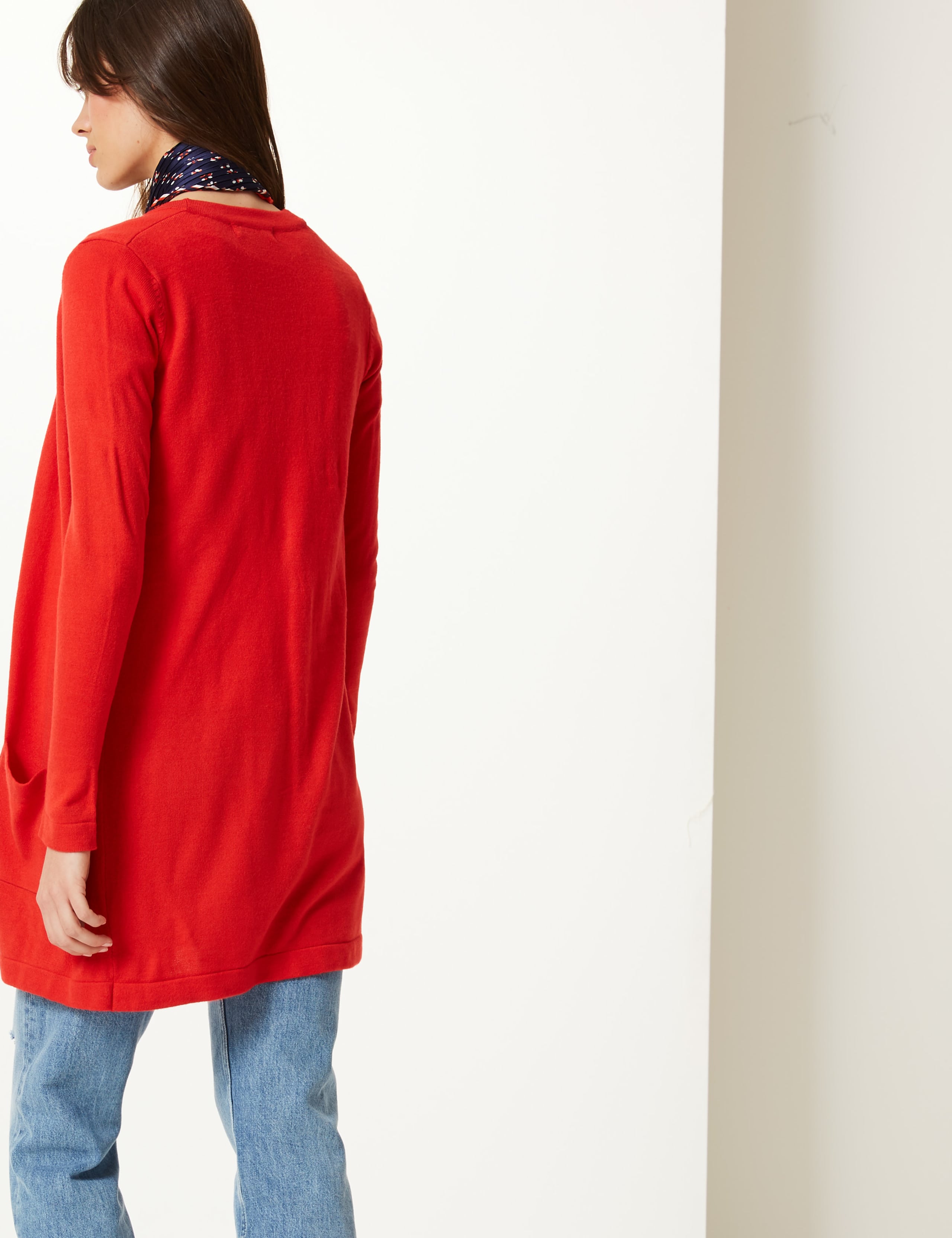 Button Through V-Neck Cardigan 4 of 4