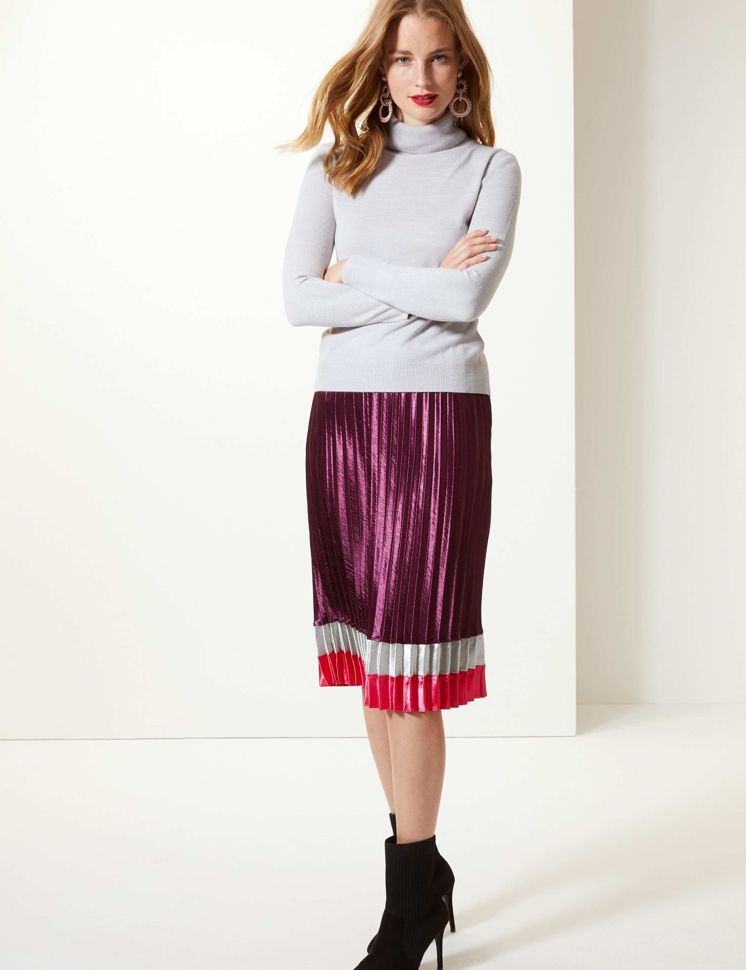 Cashmilon™ Roll Neck Jumper 1 of 4