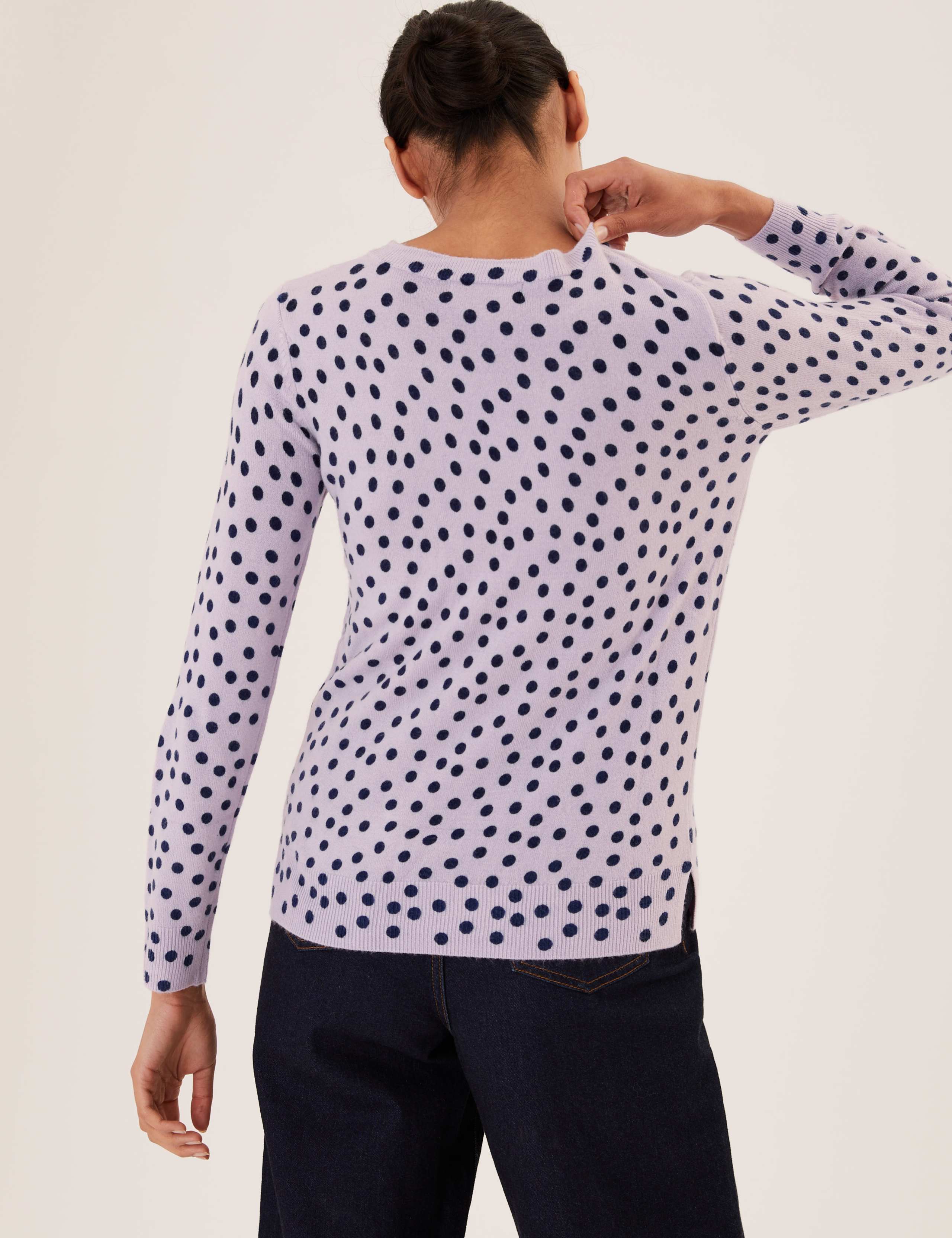 Supersoft Polka Dot Crew New Jumper 5 of 6