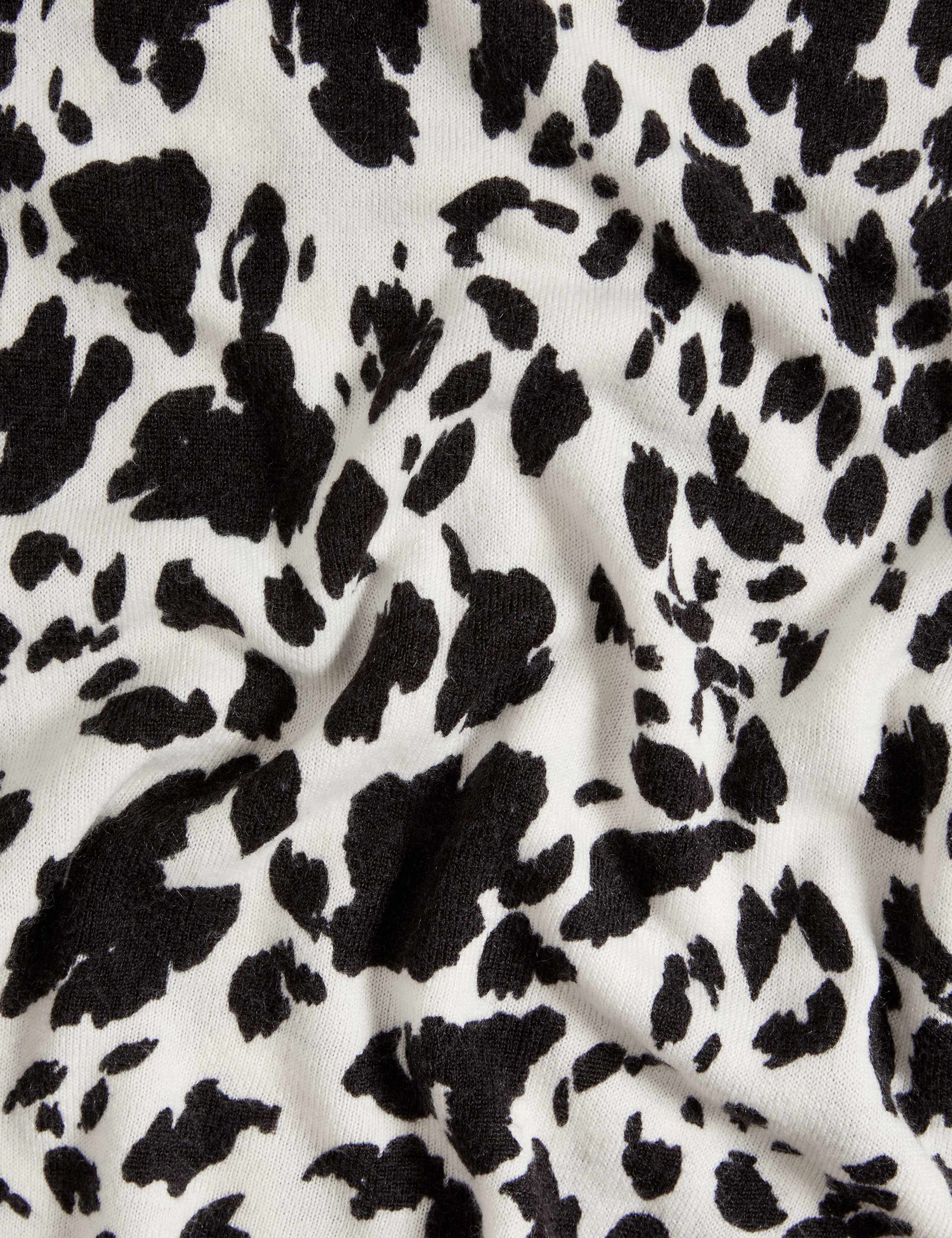 Supersoft Animal Print Crew Neck Jumper 6 of 6