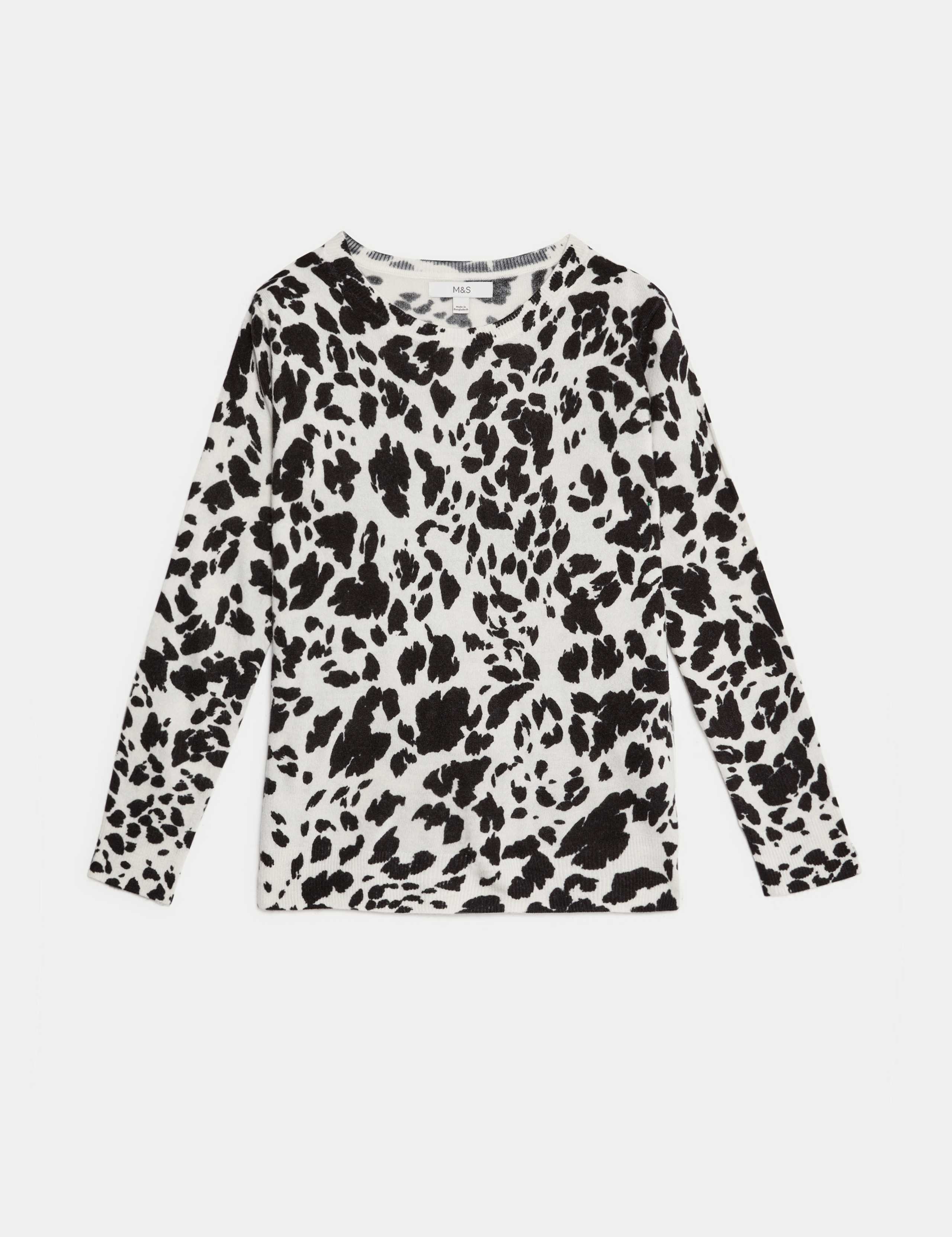 Supersoft Animal Print Crew Neck Jumper 2 of 6