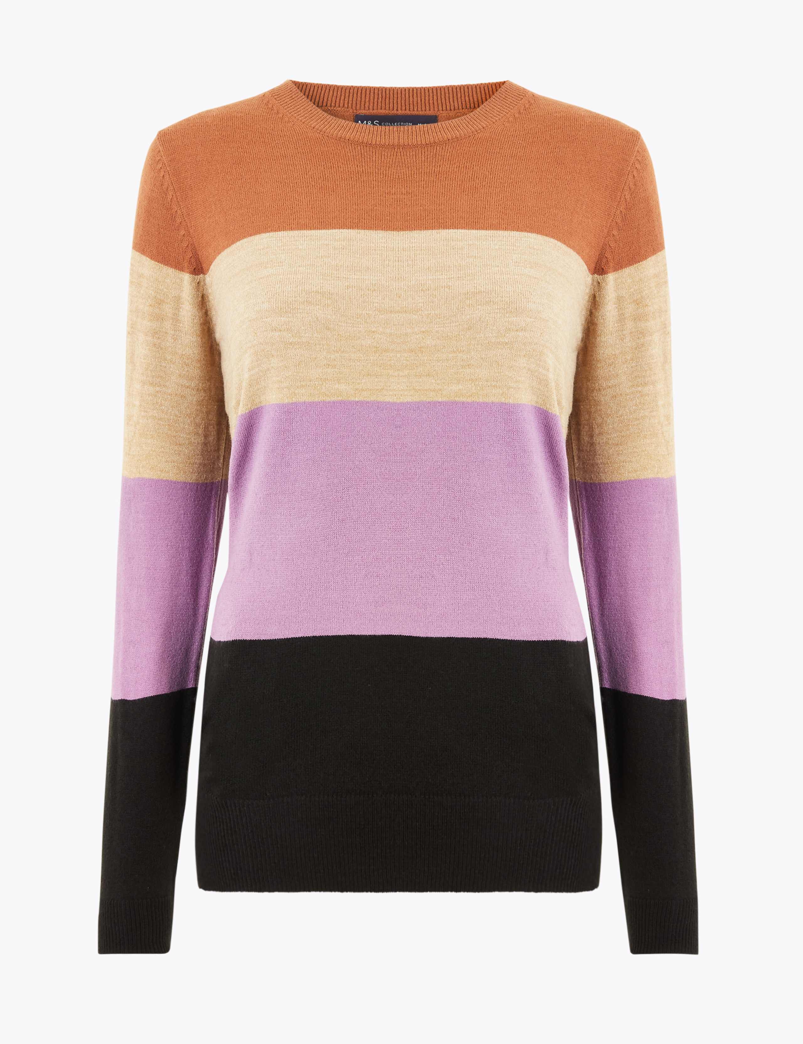 Colour Block Striped Jumper 2 of 4