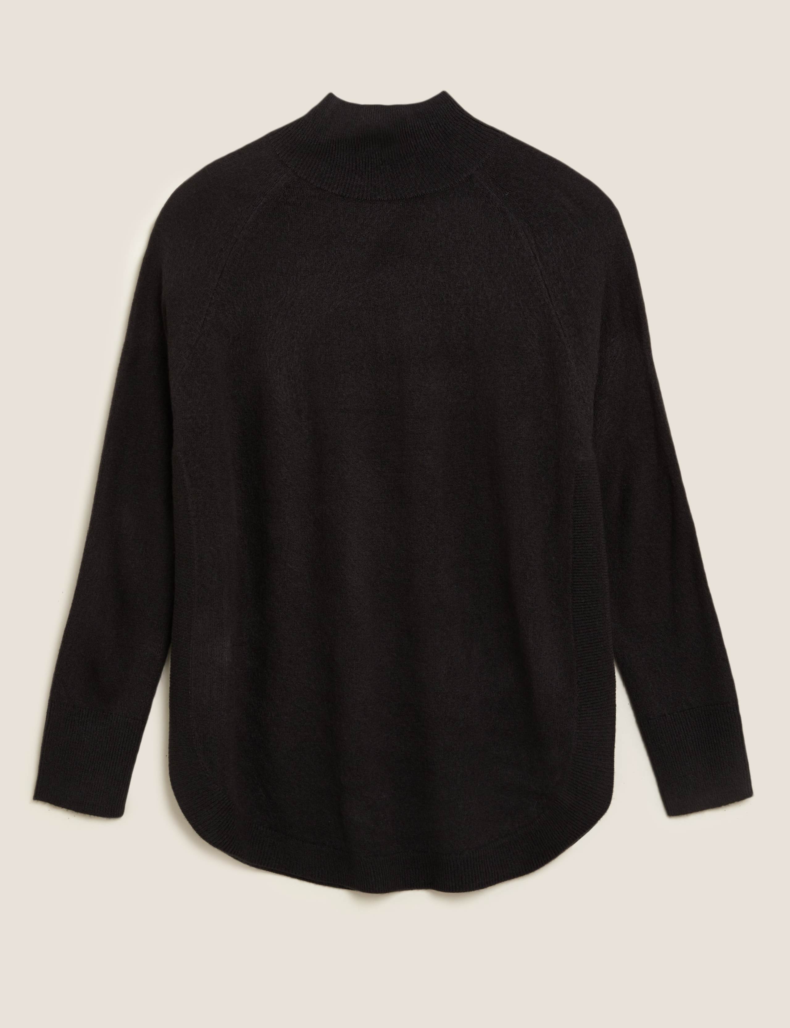 Cashmilon™ Curved Hem Relaxed Fit Jumper 1 of 1