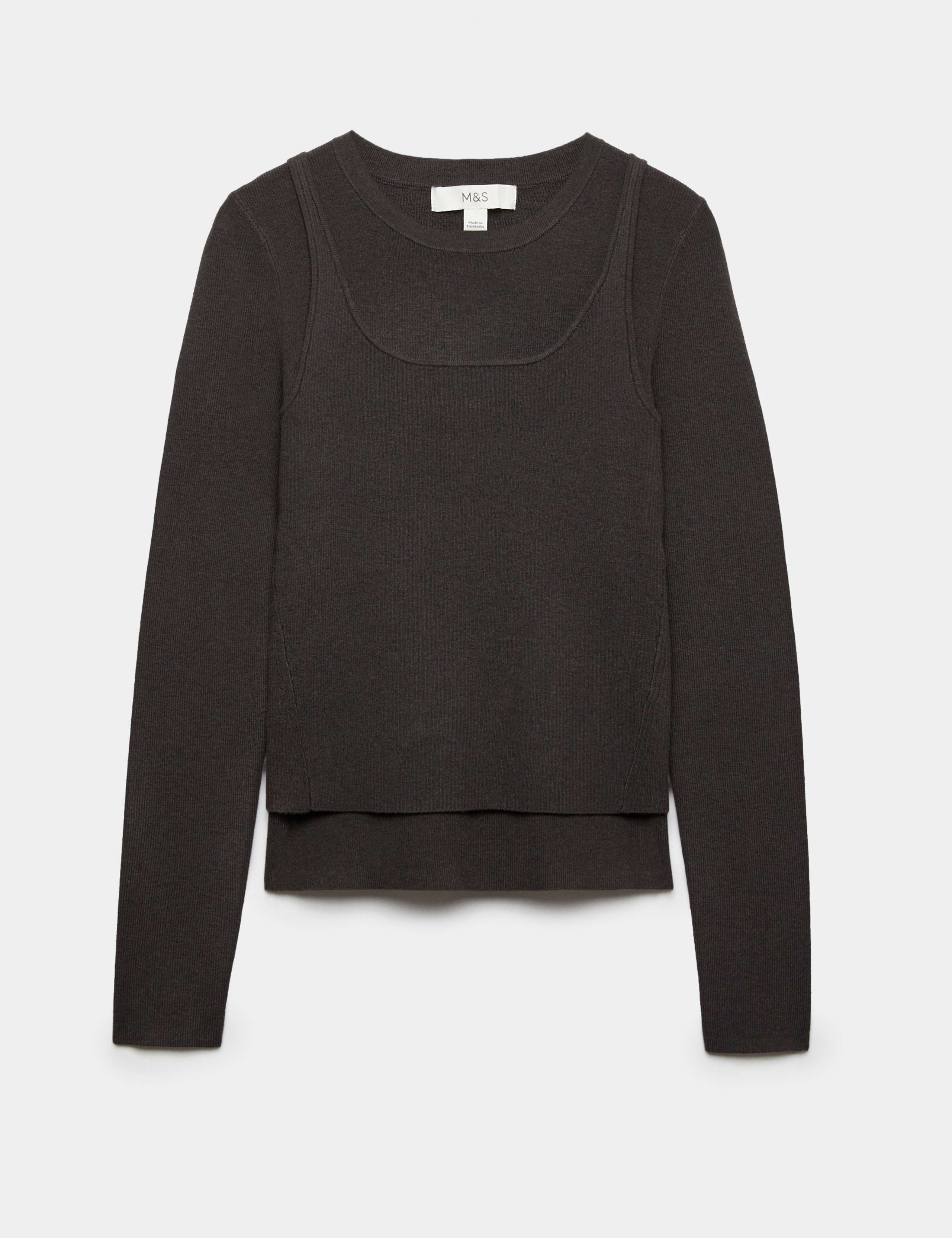 Knitted Top with Wool 2 of 5
