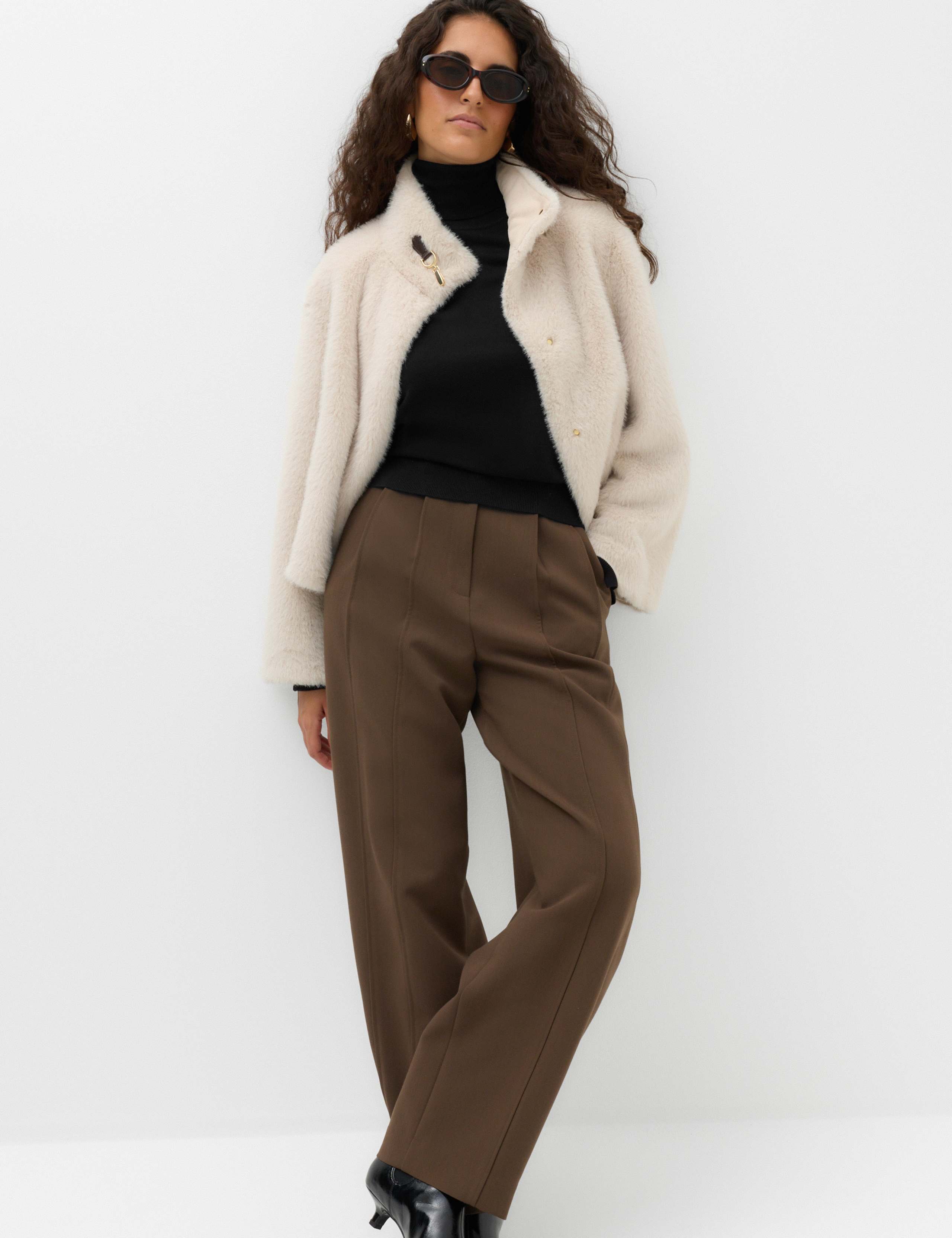 Slim Fit Roll Neck Fitted Jumper 6 of 6