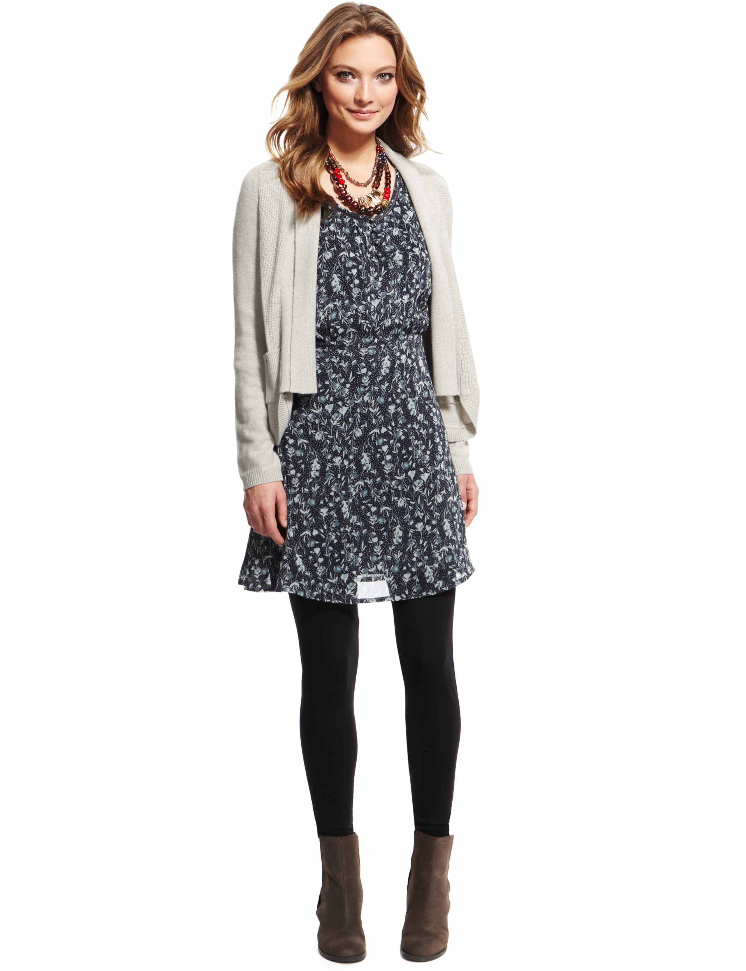 Open Front Military Cardigan 4 of 6