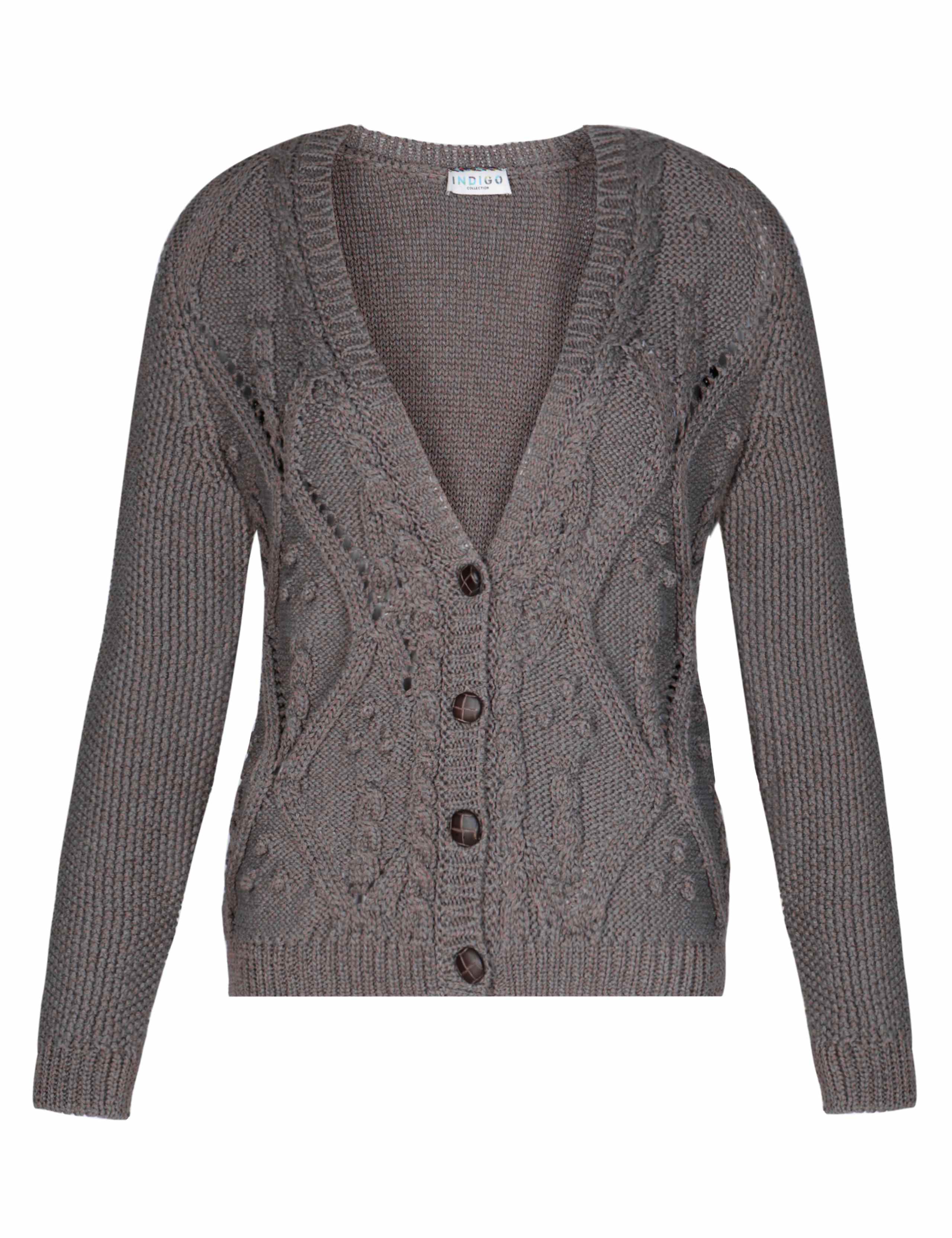 Bobble Diamond Boxy Cardigan 4 of 6