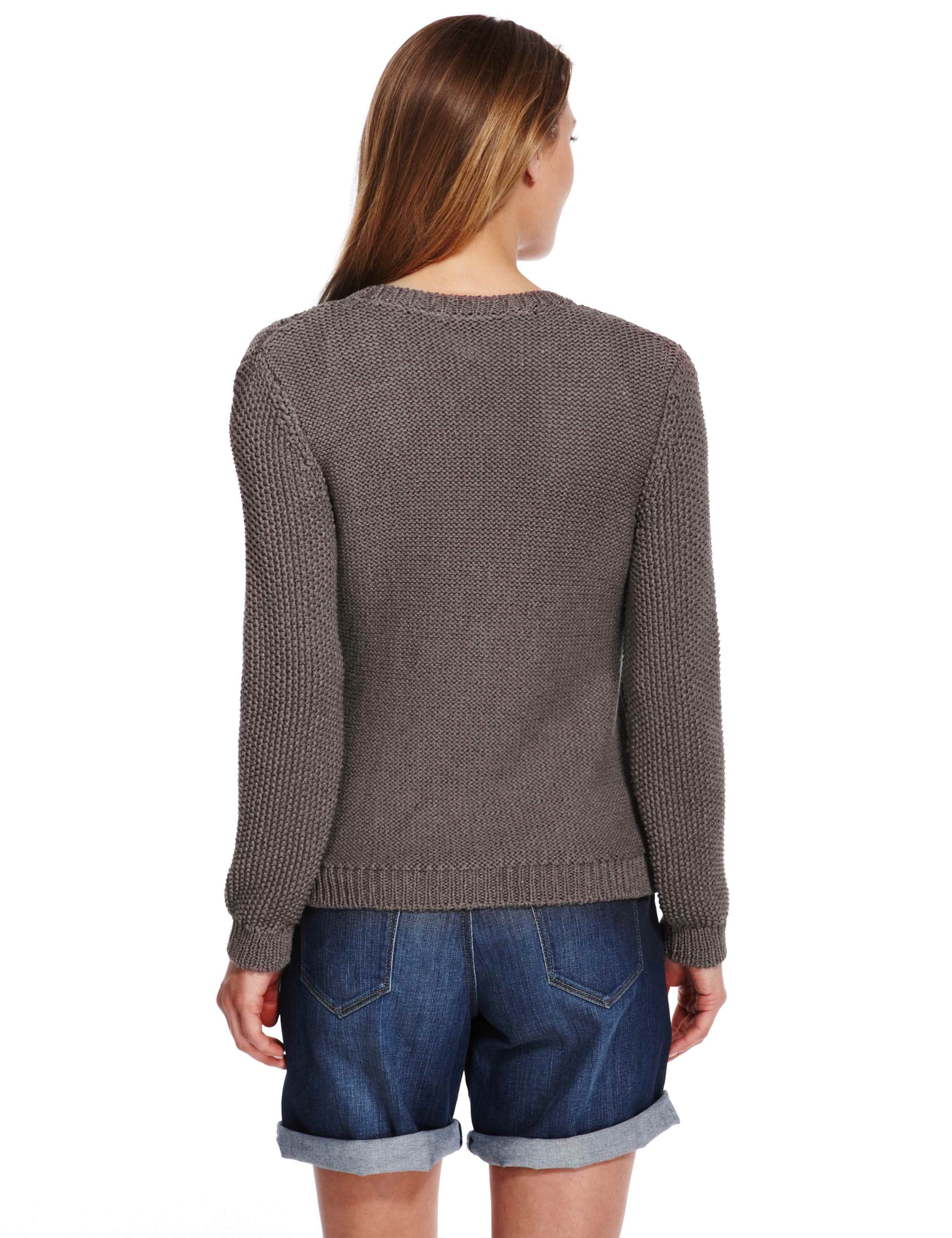 Bobble Diamond Boxy Cardigan 6 of 6