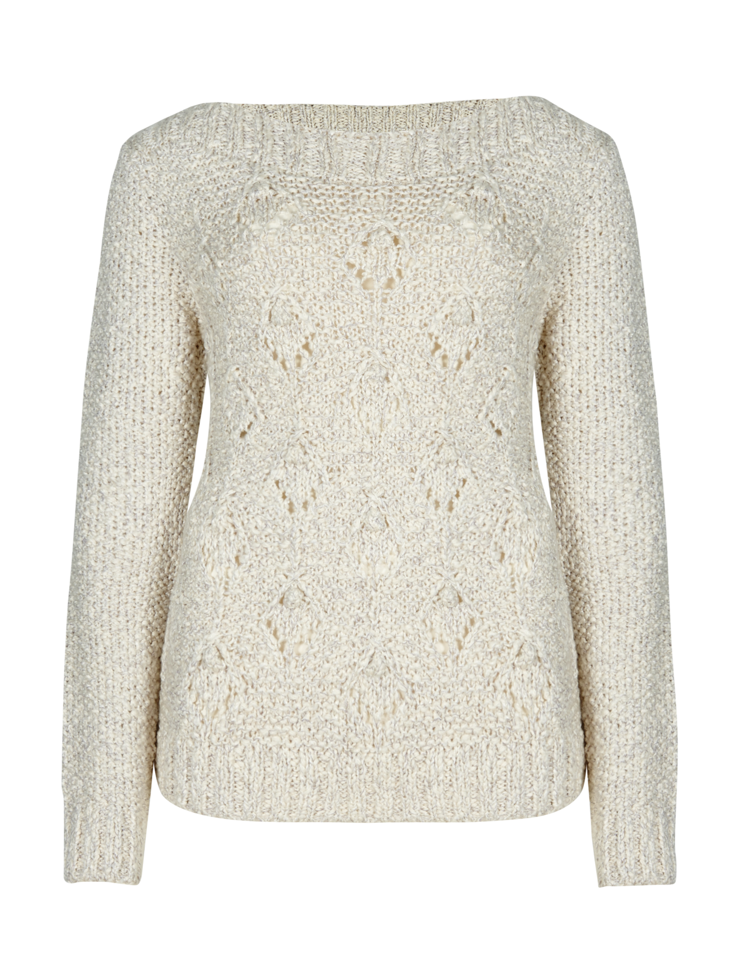 Cotton Rich Diamond Bobble Jumper 2 of 4