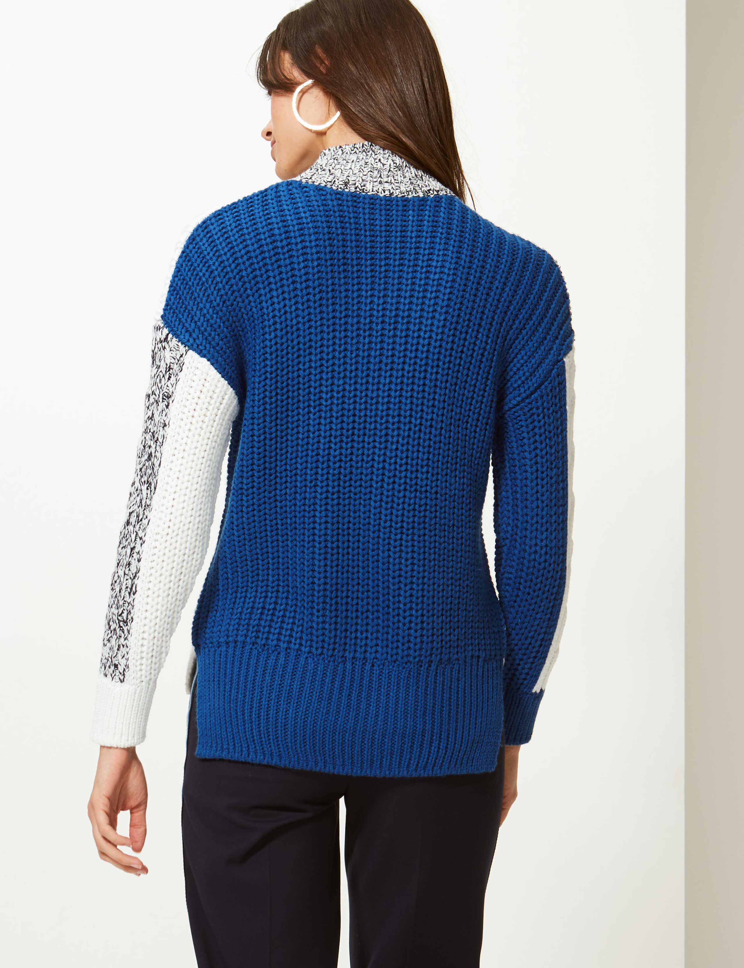 Cable Knit Turtle Neck Jumper 4 of 5