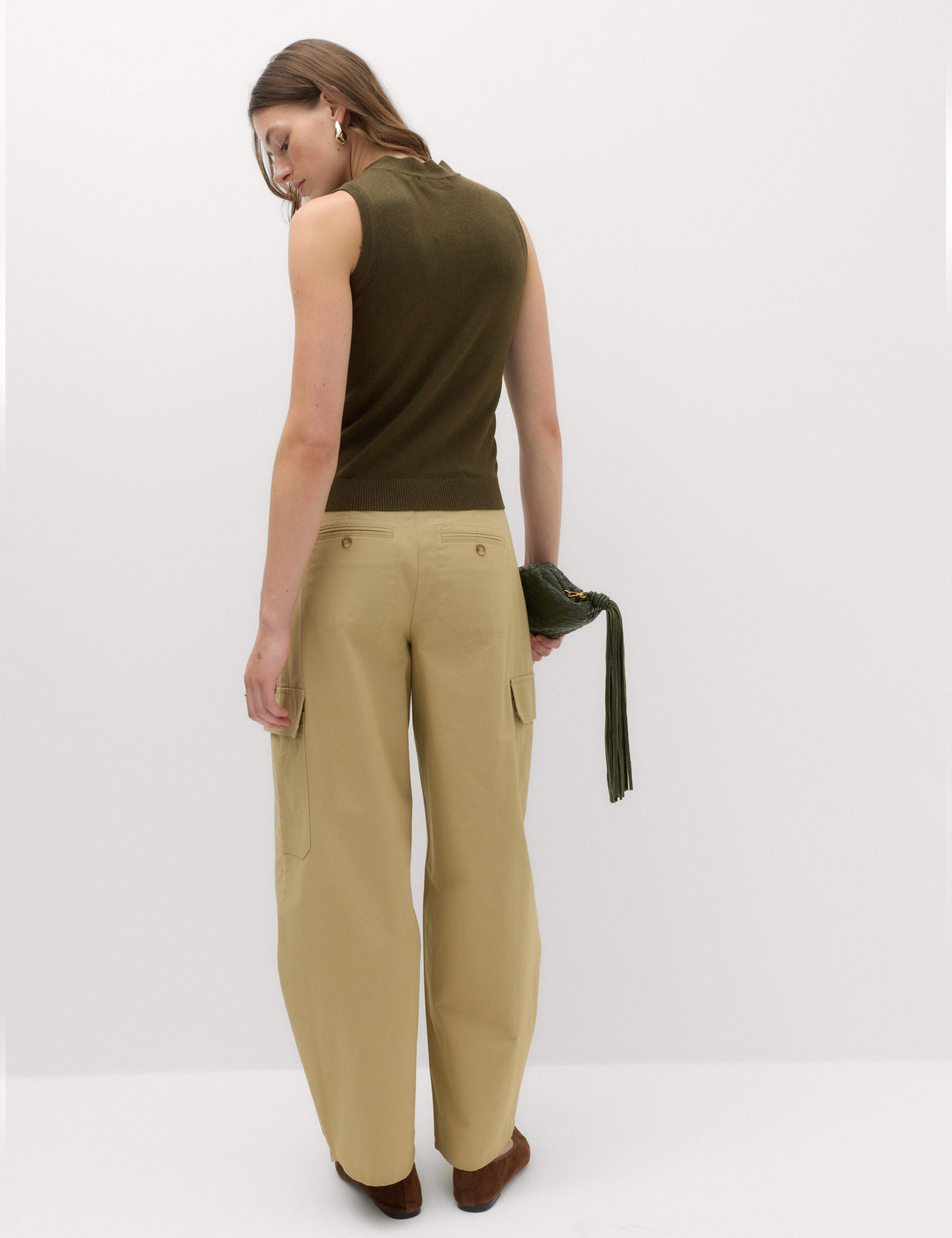 Twist Front Slim Knitted Vest 6 of 6
