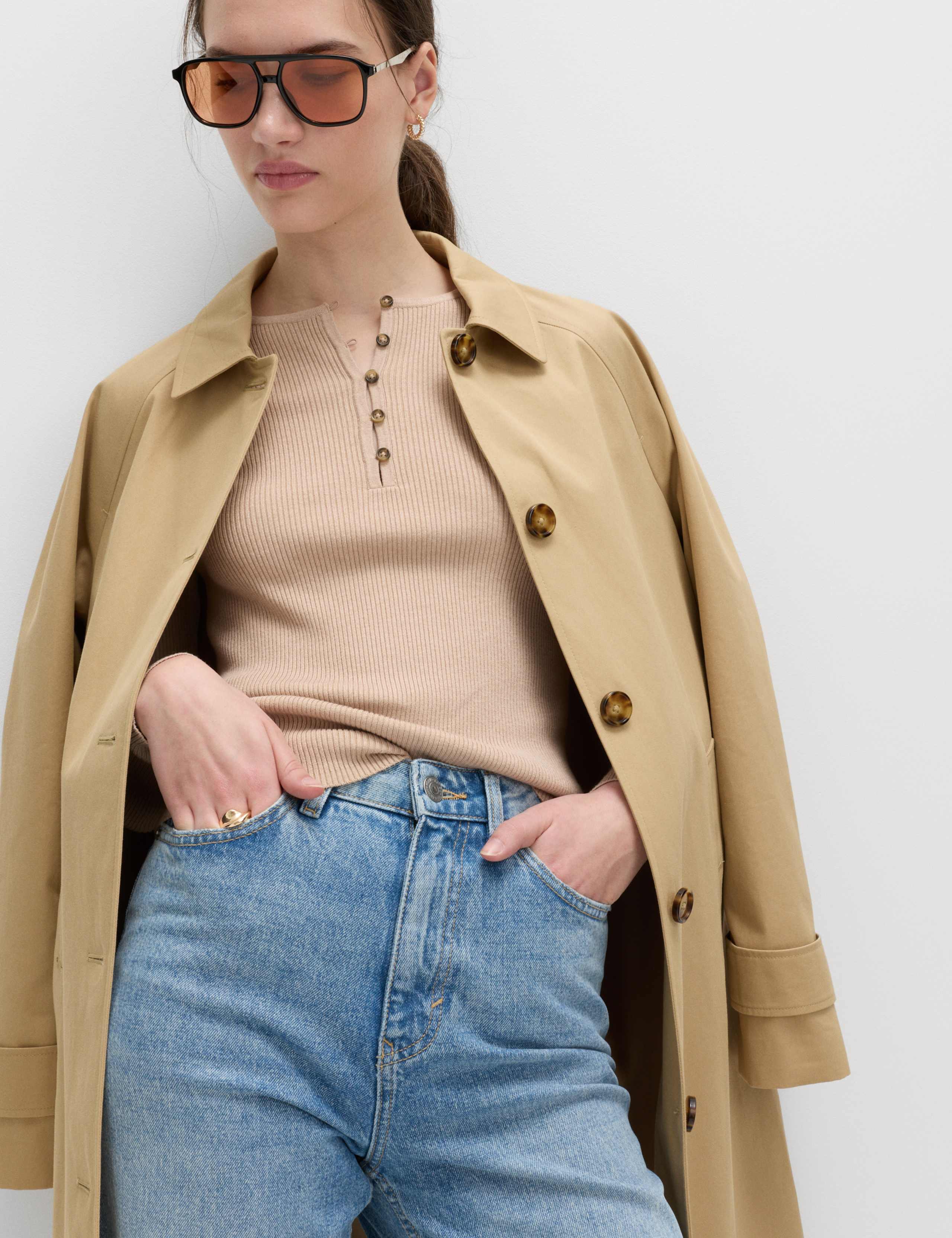 Ribbed Slim Fit Knitted Top 3 of 4