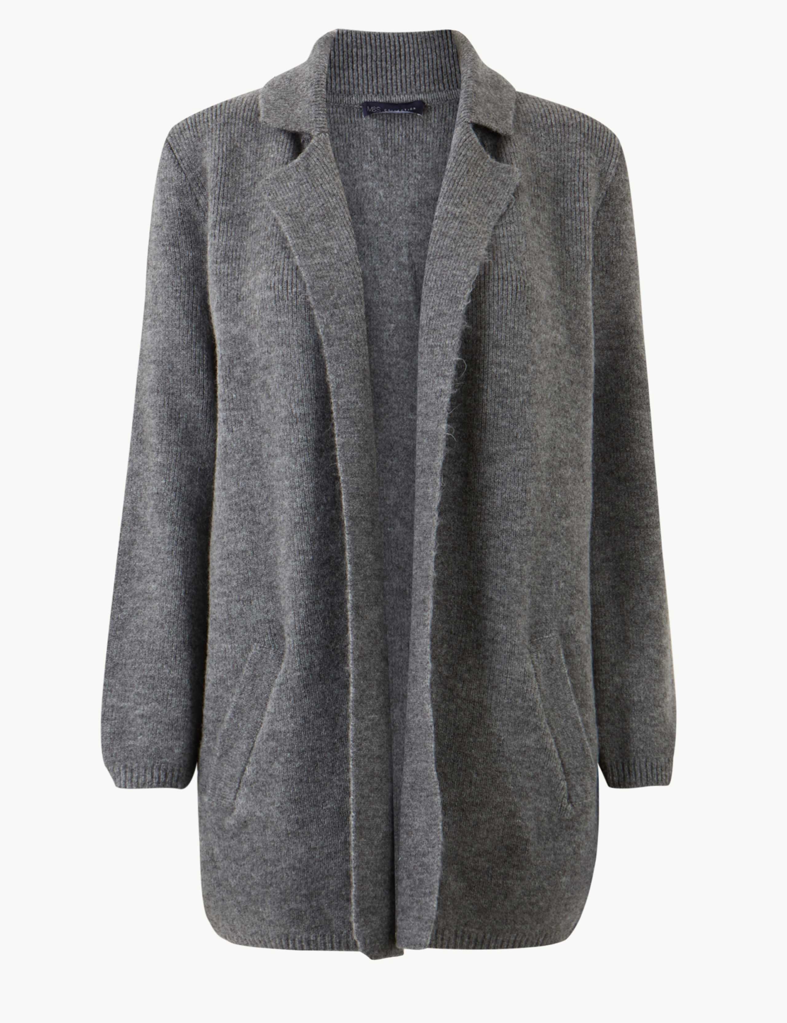 Textured Open Front Coatigan 2 of 4