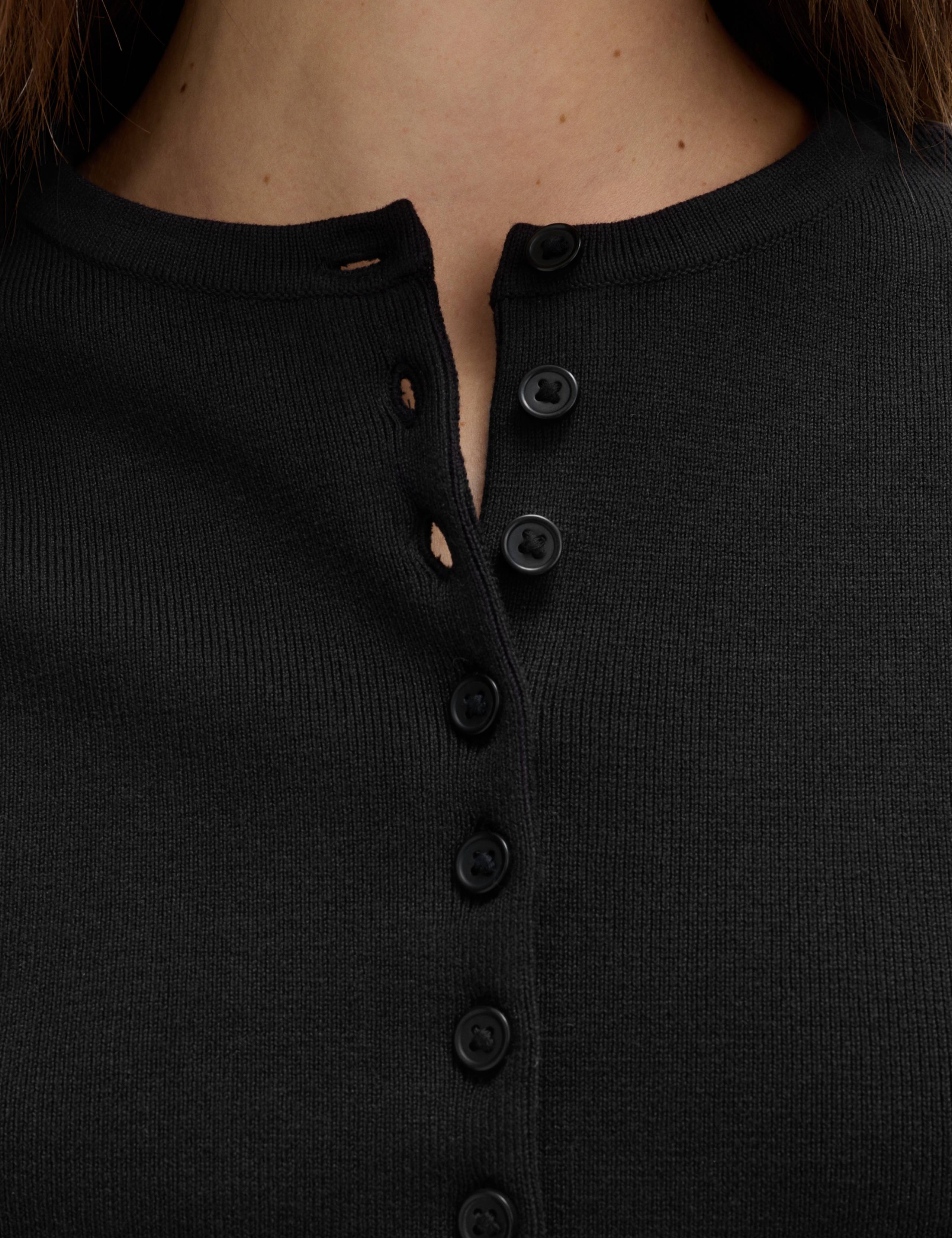 Crew Neck Cropped Cardigan 4 of 6