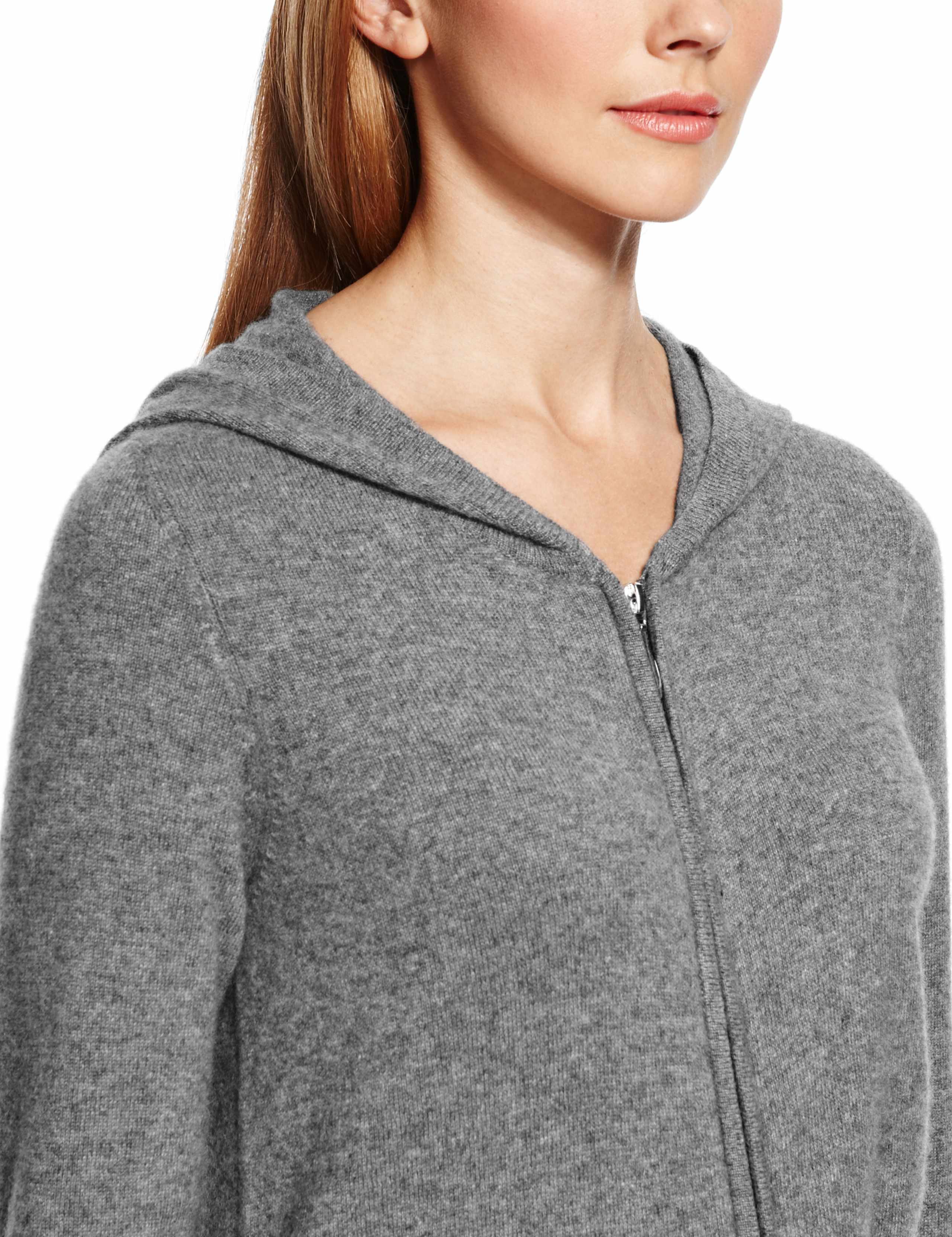 Pure Cashmere Hooded Knitted Onesie 5 of 6